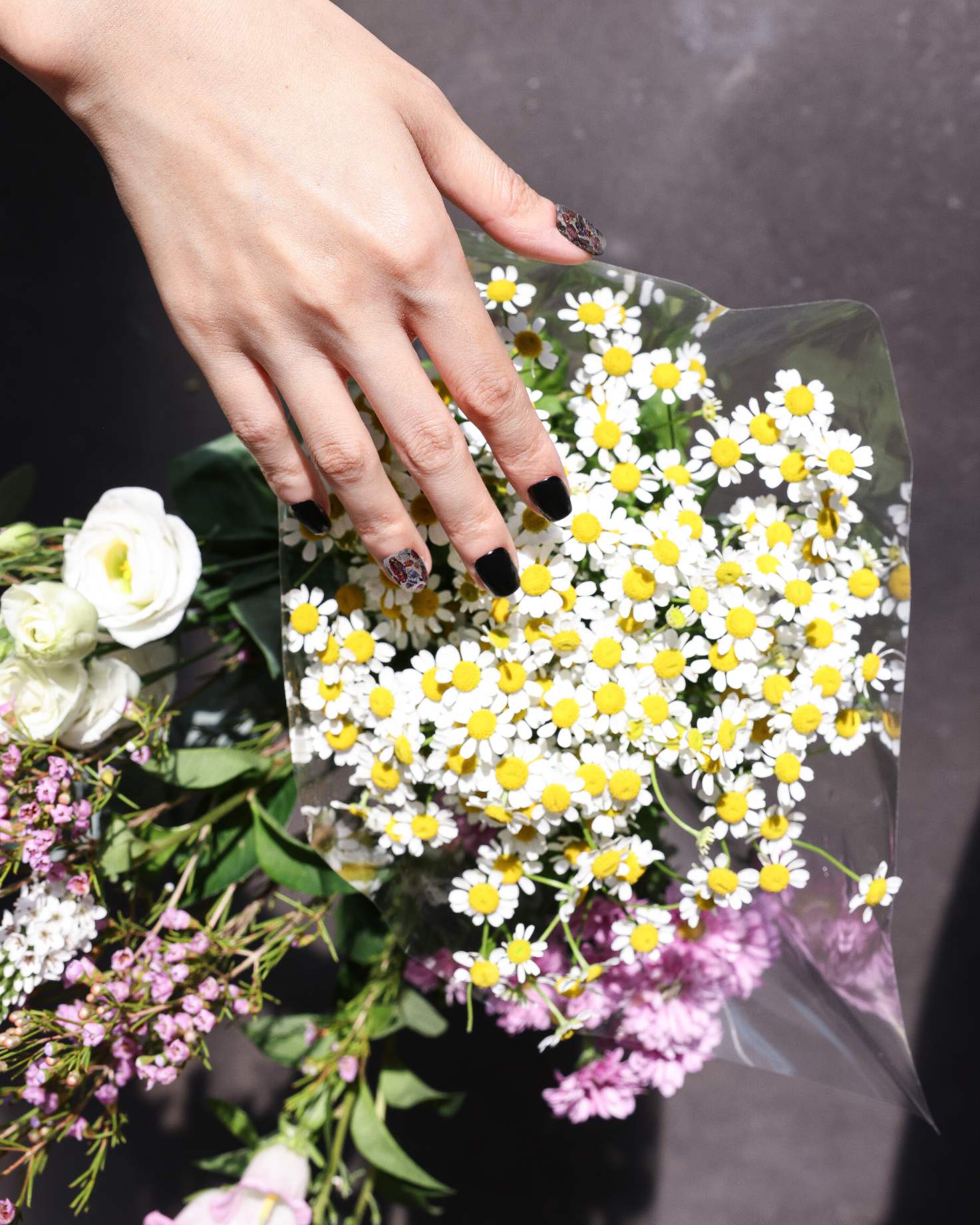 Midnight Gem Press Ons