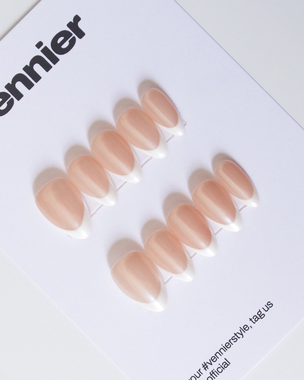 French Light Chrome Press Ons