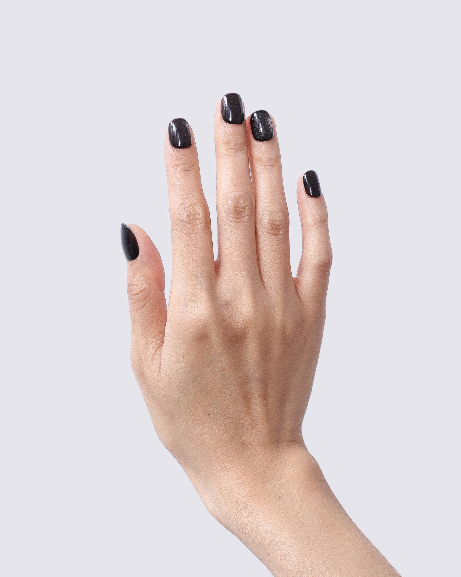 Black Nebula Cat Eye Press Ons