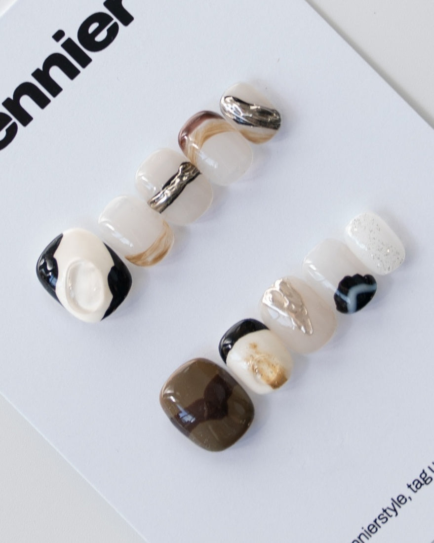 Mineral 3D Press Ons