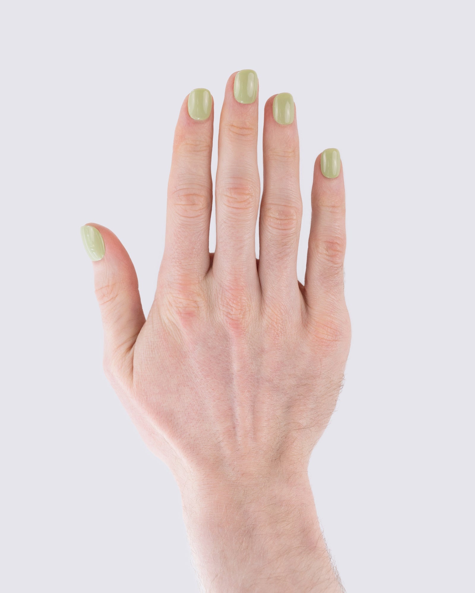 Pastel Matcha Press Ons