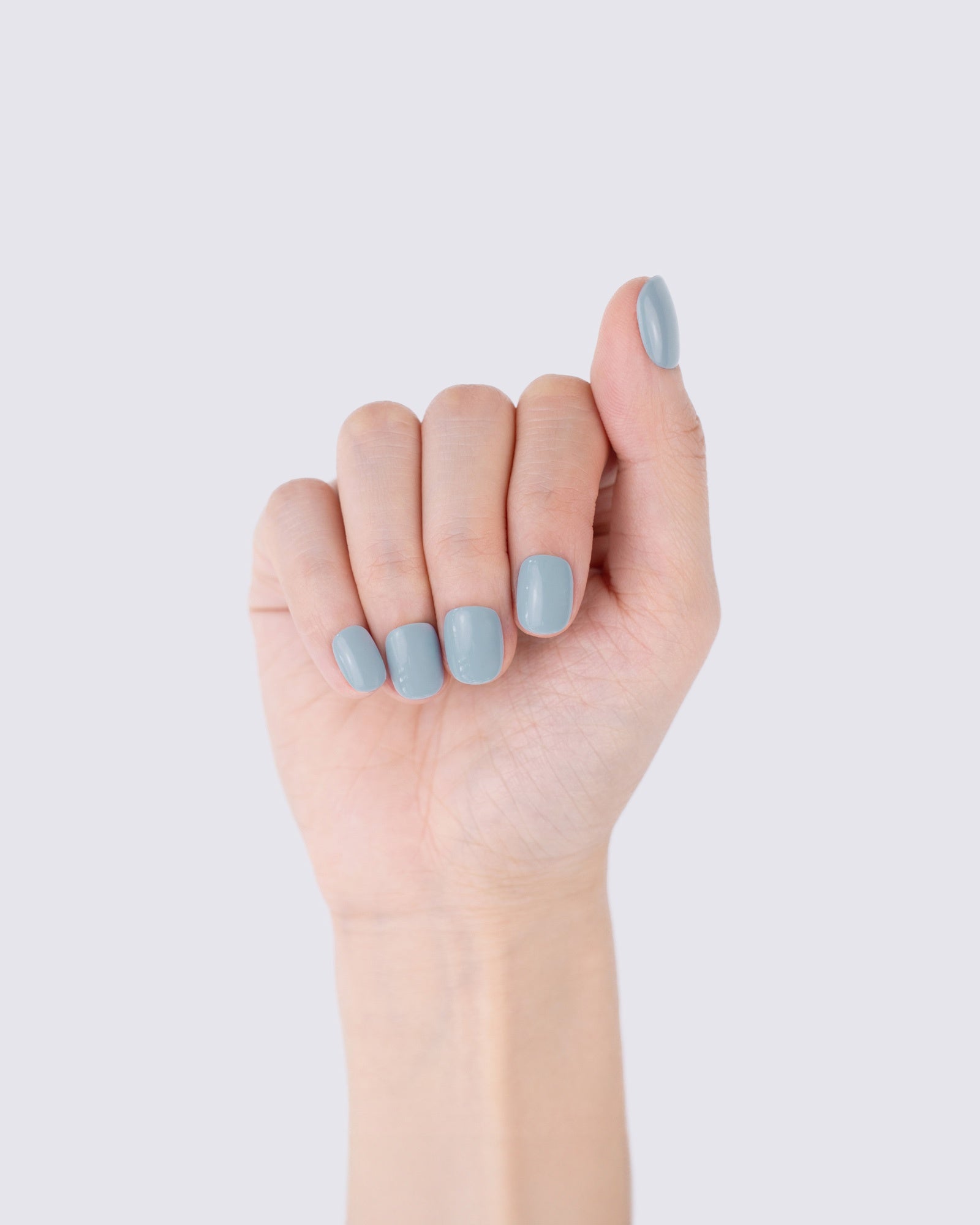 Cloud Blue Press Ons