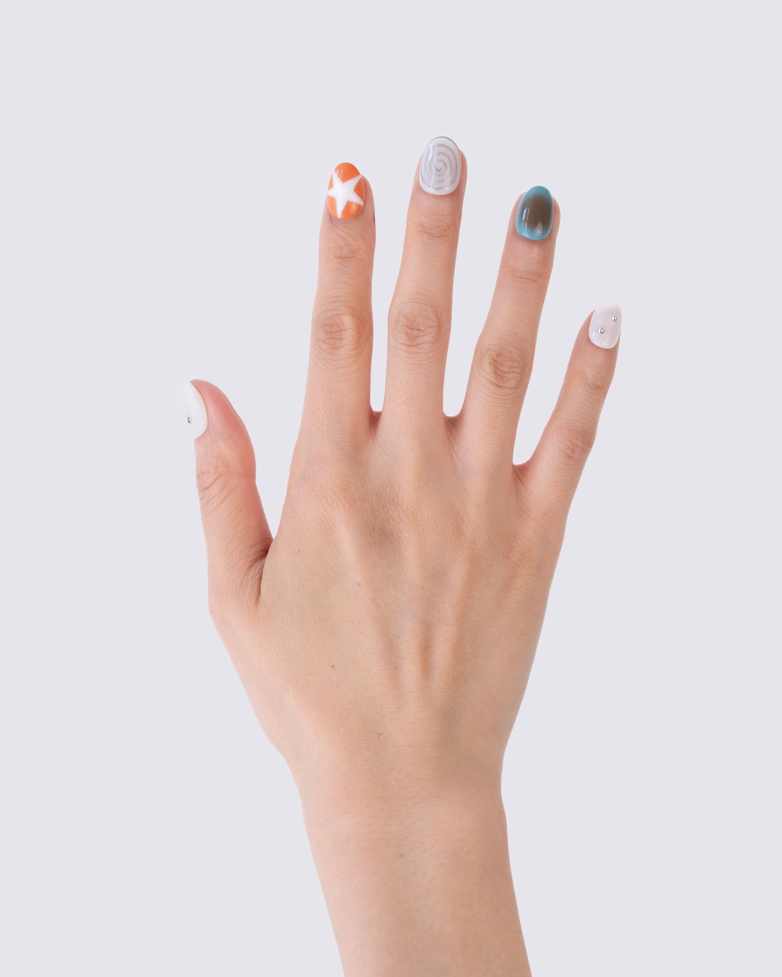 Captain Star 3D Press Ons