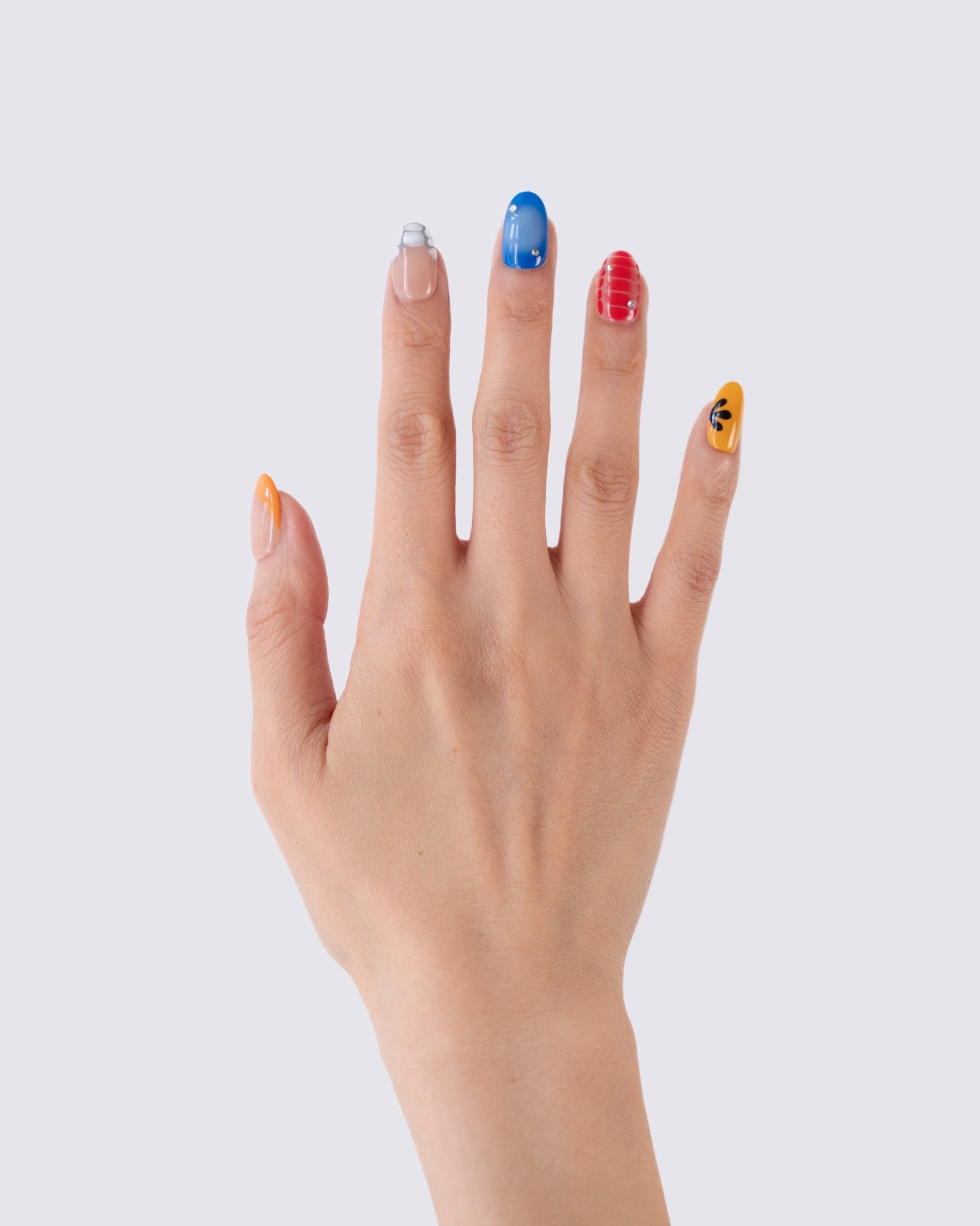 Cabana Palm 3D Press Ons