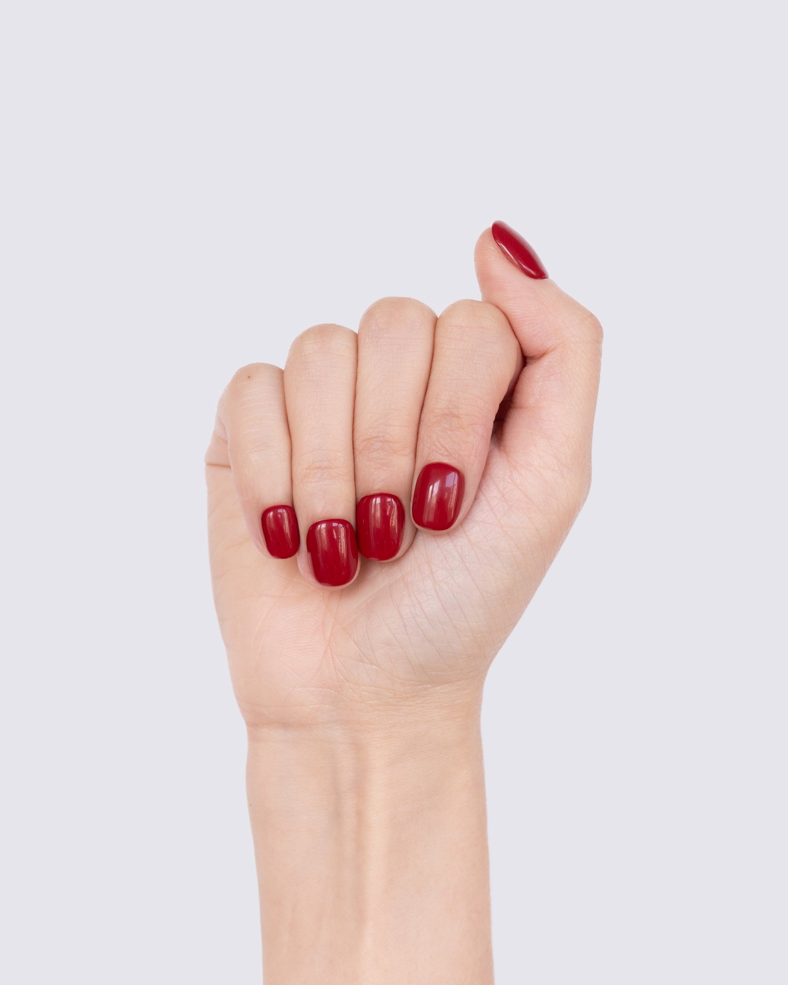 Cherry Red Press Ons