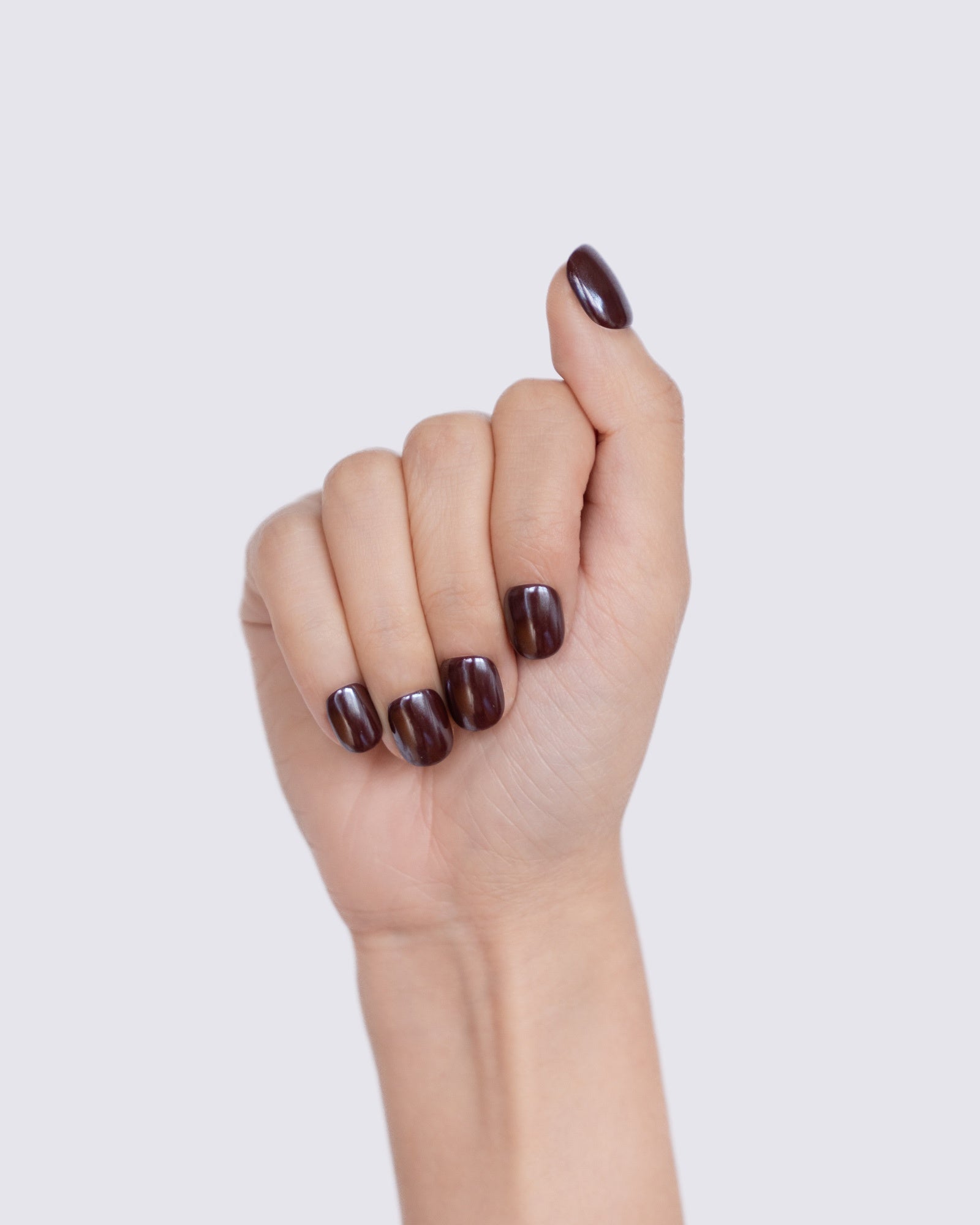 Espresso Chrome Press Ons