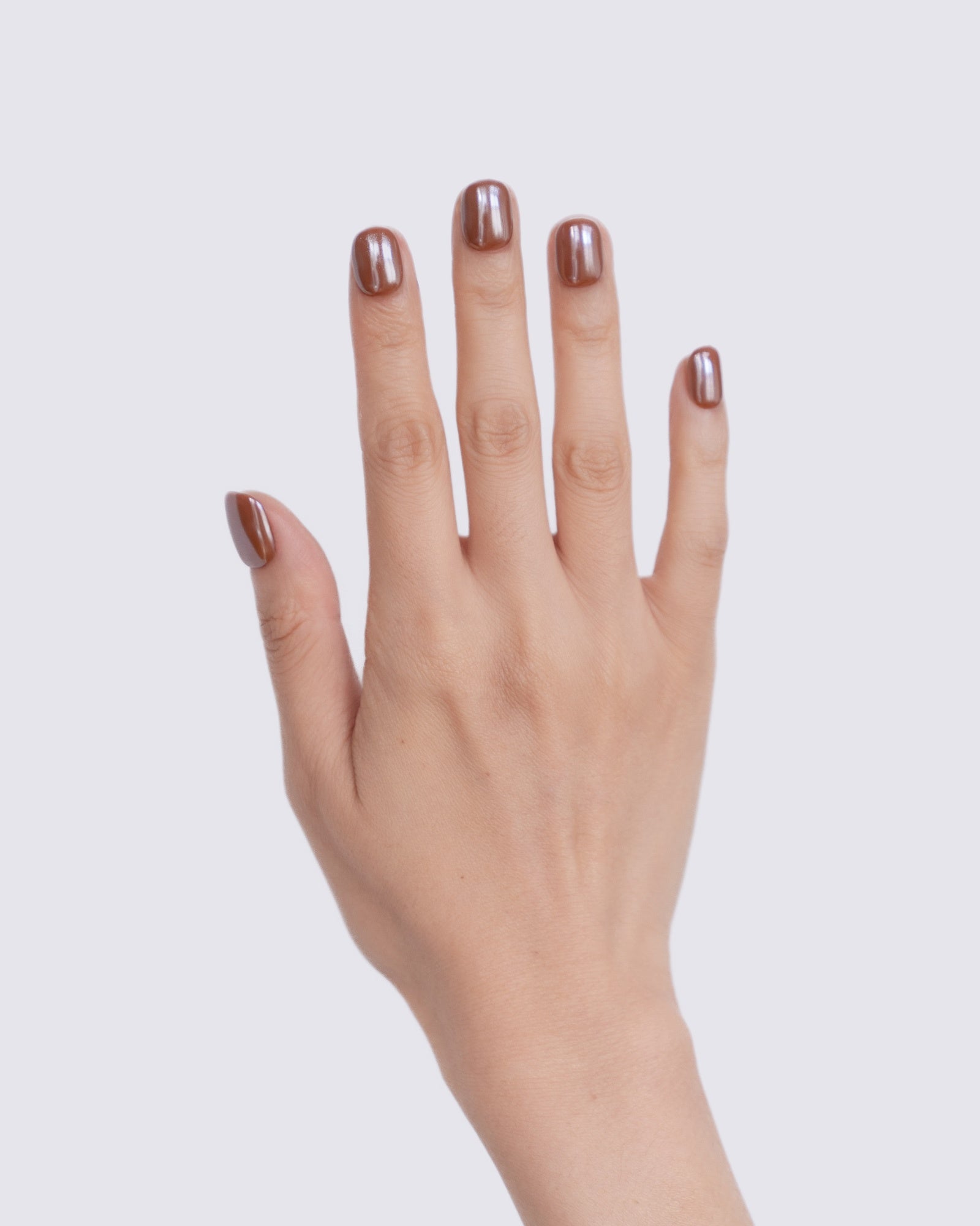 Caramel Chrome Press Ons