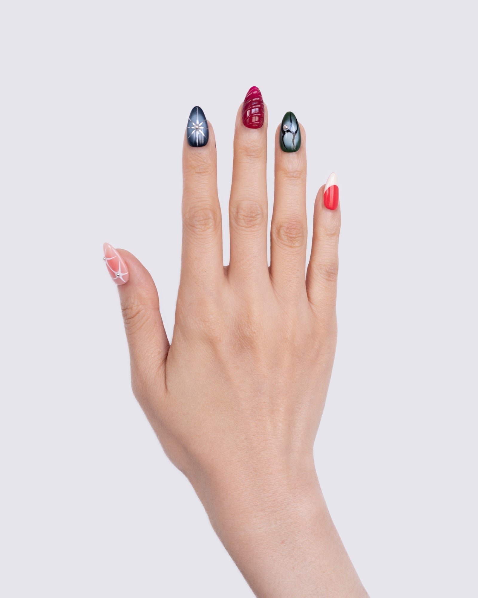 Dream Circuit 3D Press Ons