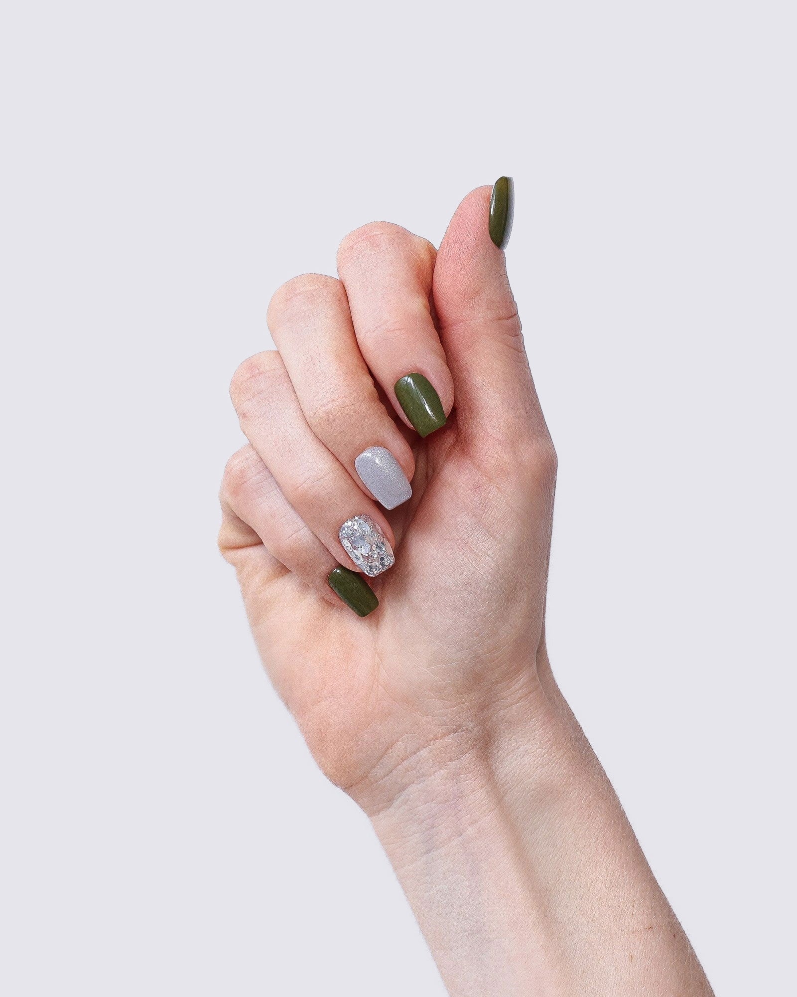 Forest Frost Press Ons