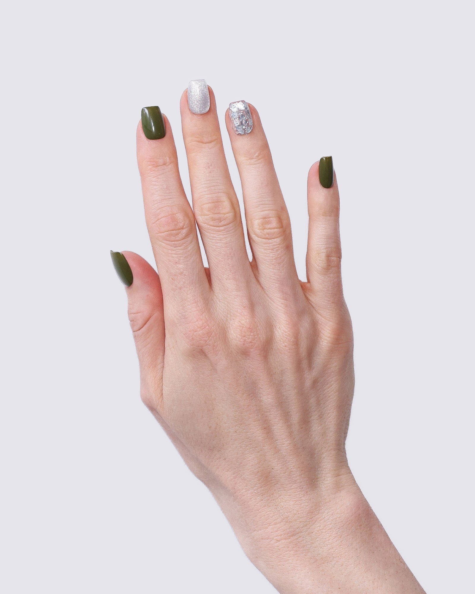 Forest Frost Press Ons