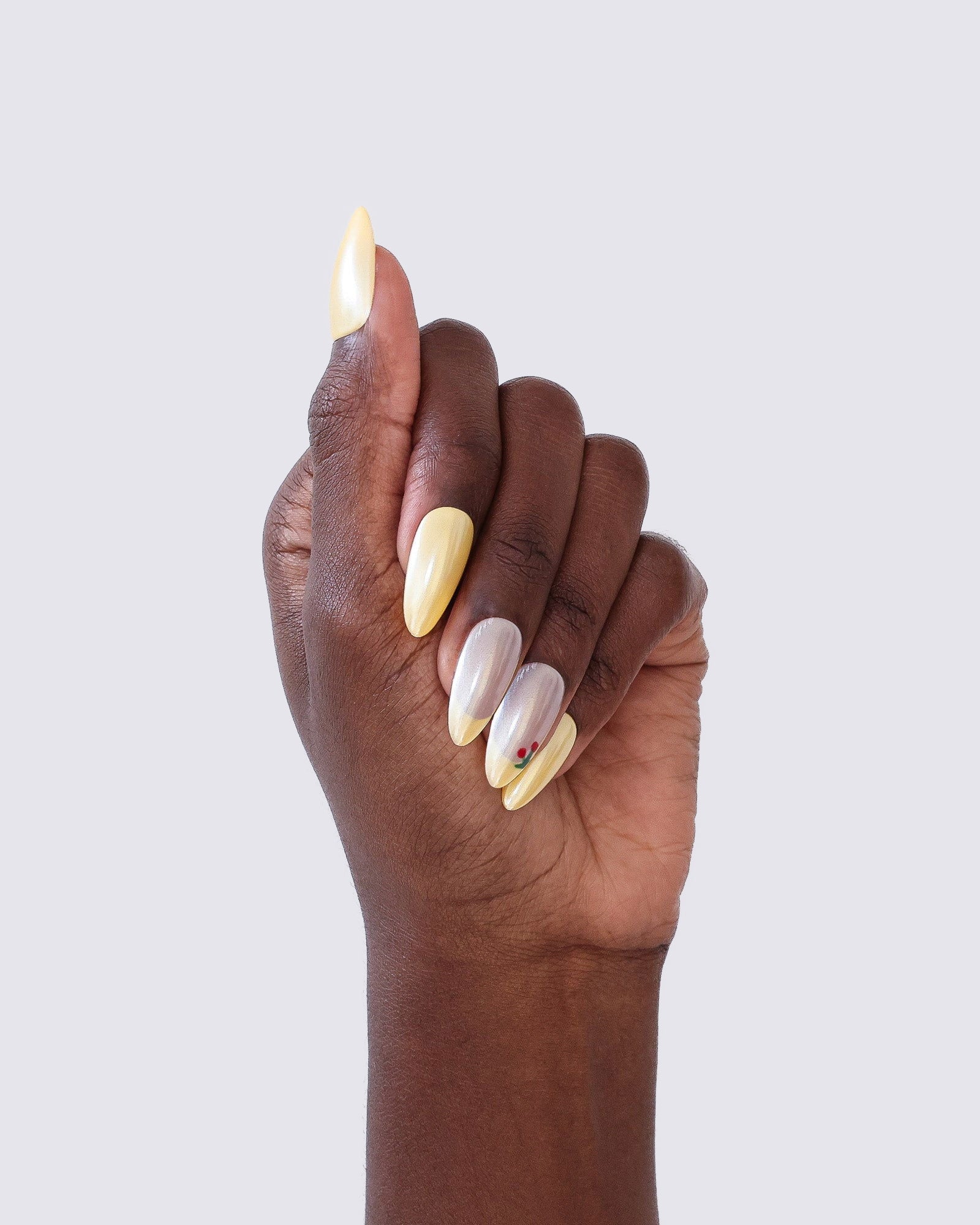 Glazed Sunshine Press Ons