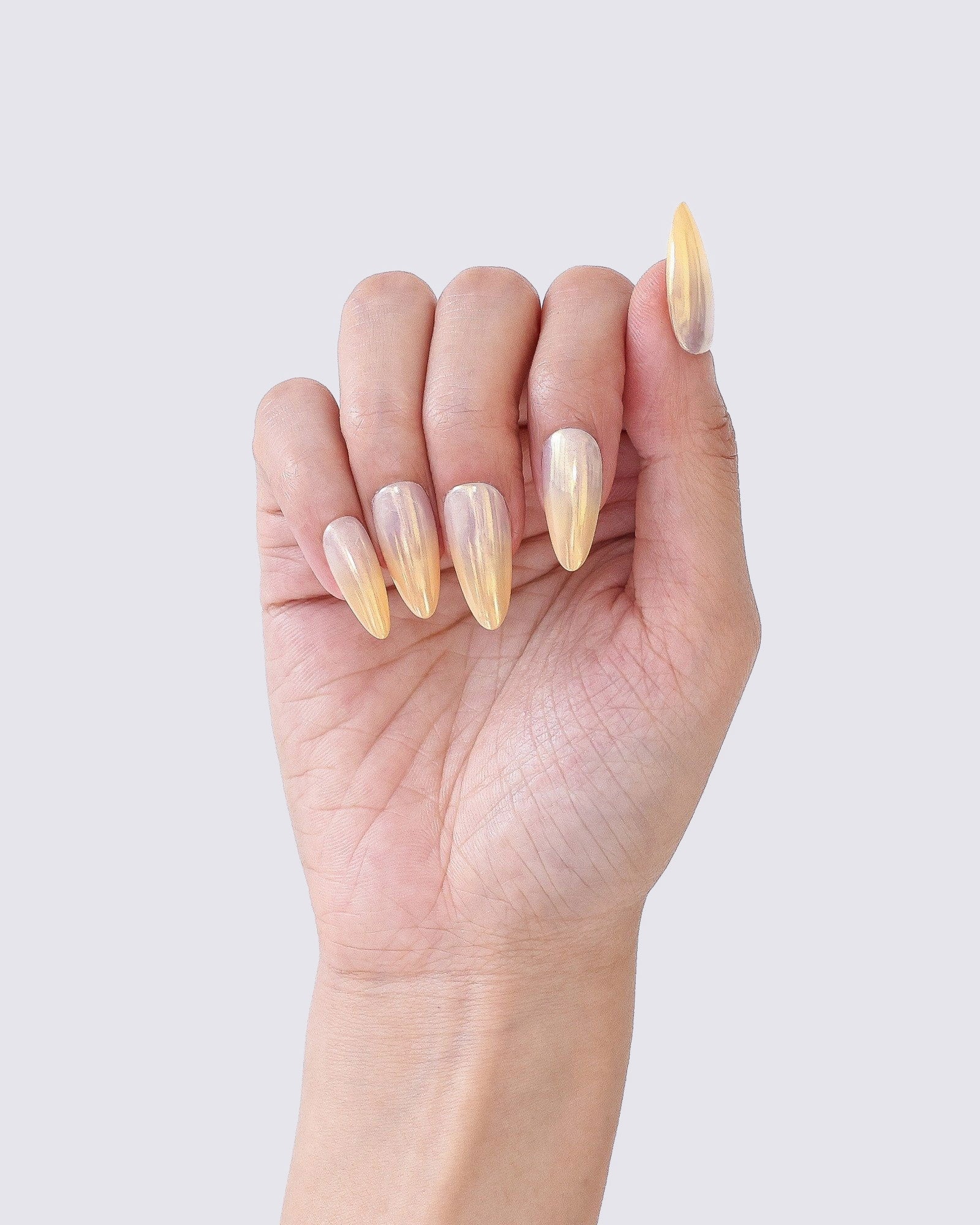 Golden Mirage Press Ons