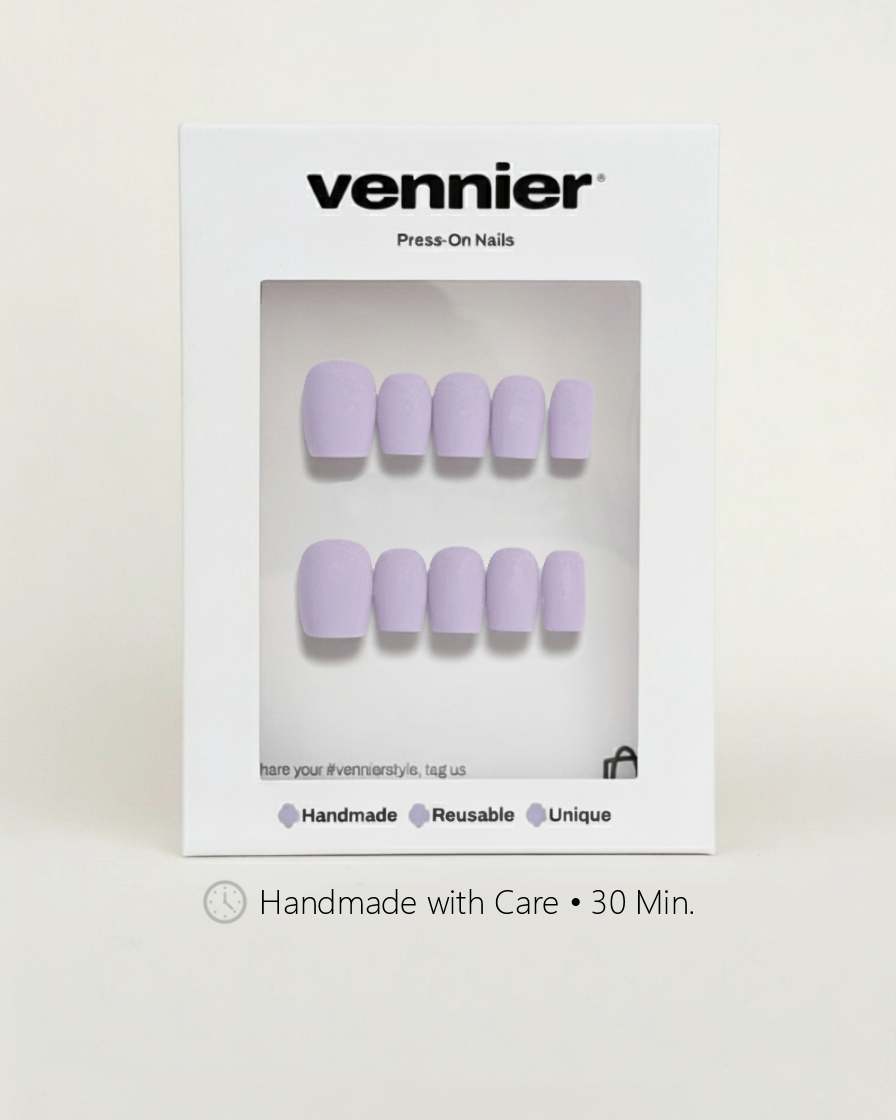Lilac Haze Press Ons