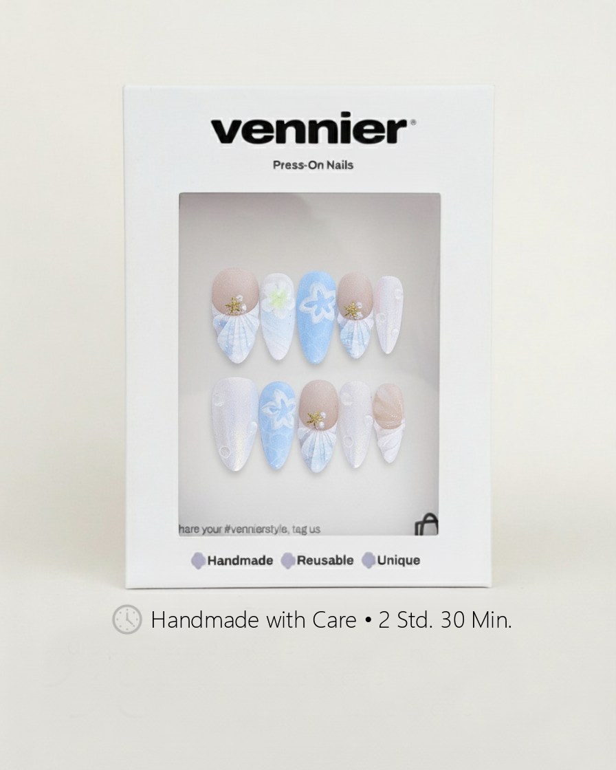 Ocean Breeze 3D Press Ons