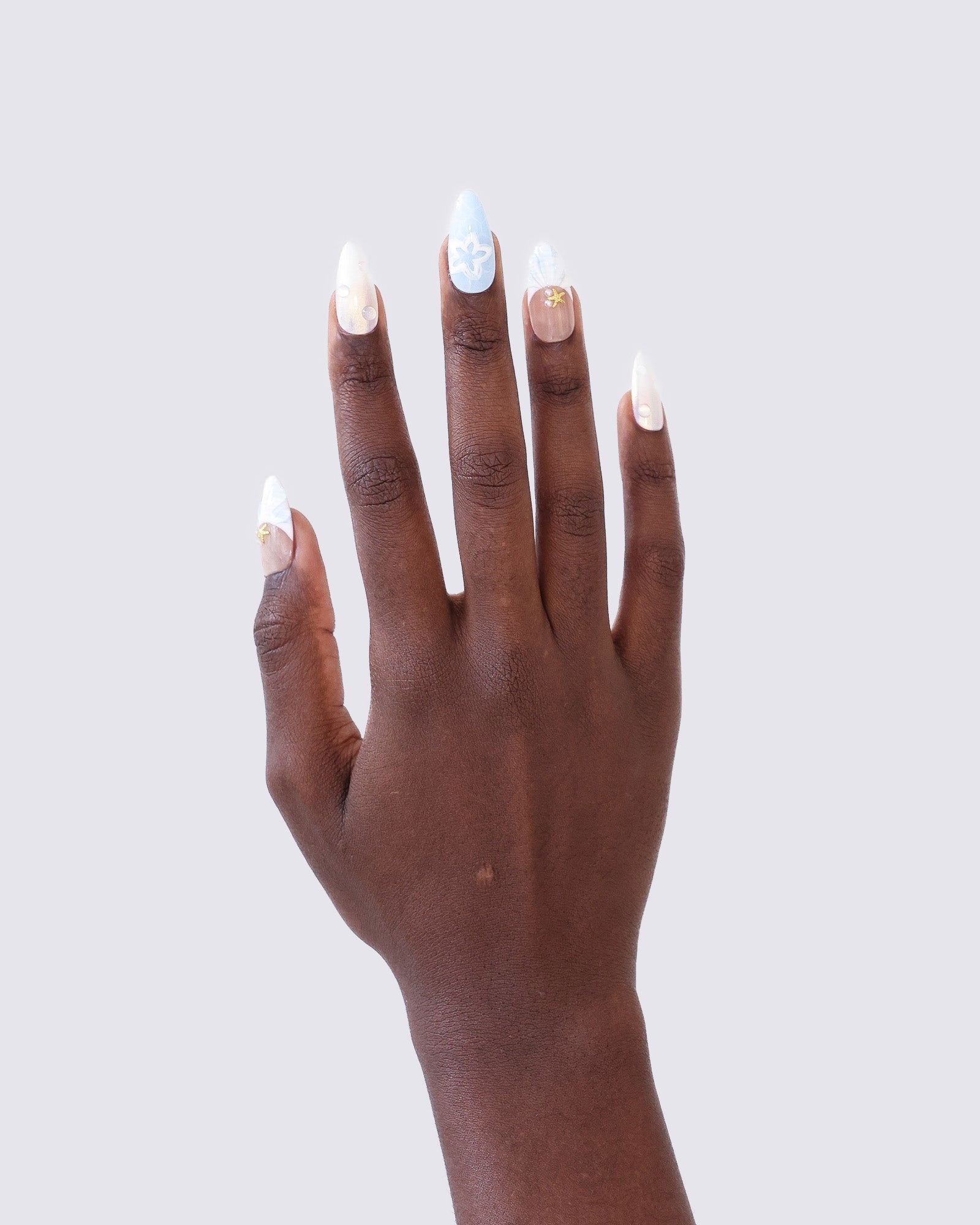 Ocean Breeze 3D Press Ons