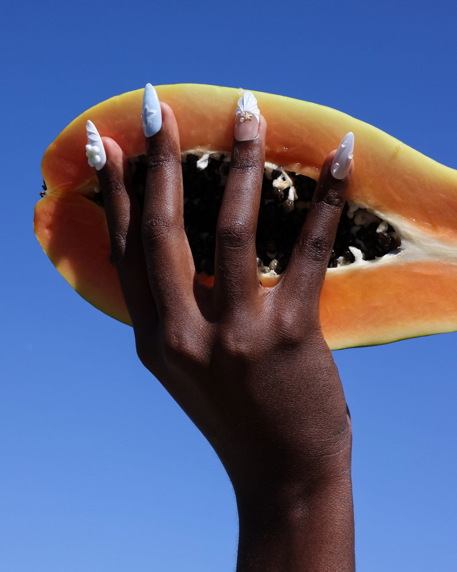 Ocean Breeze Press On Nails - Vennier -