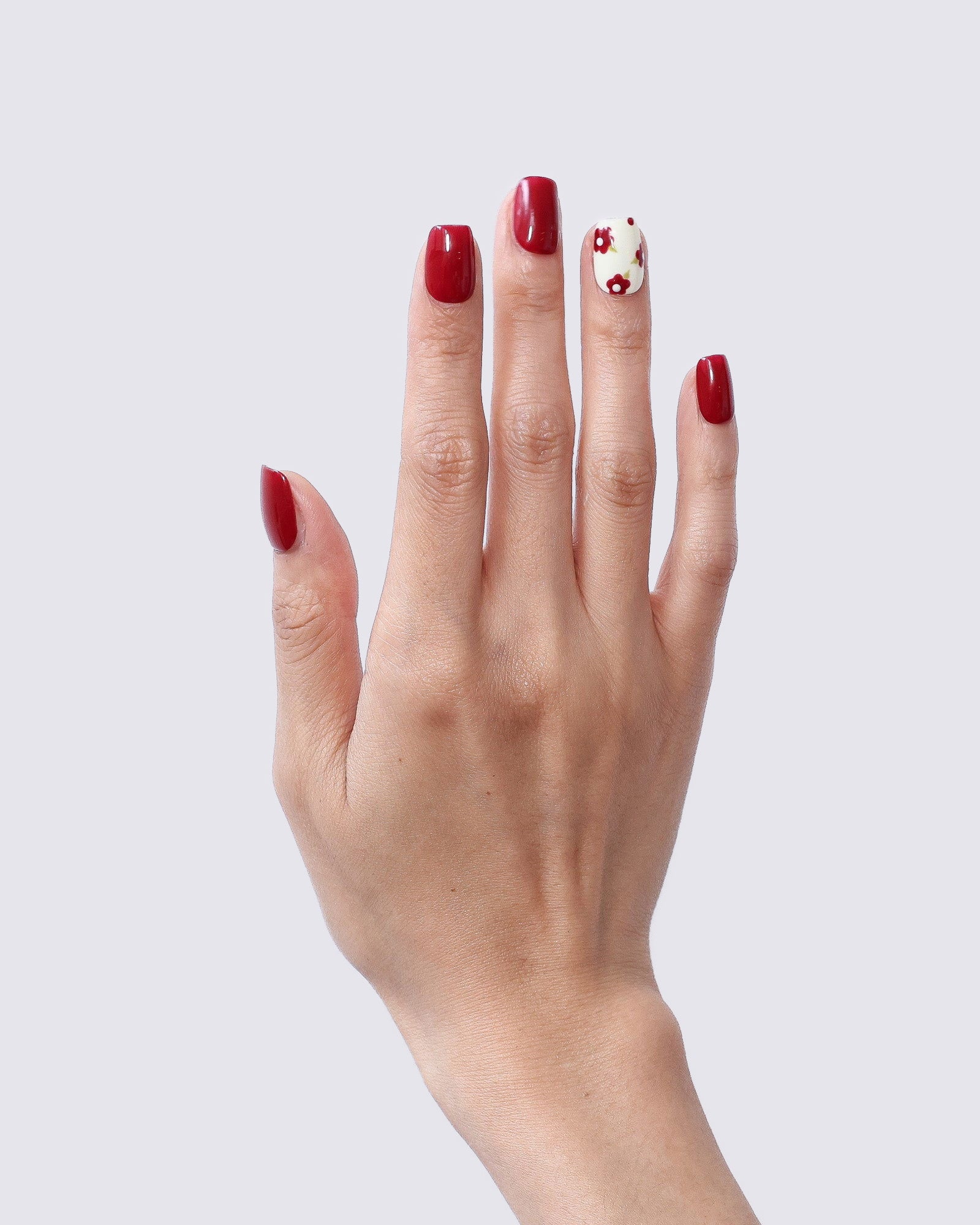 Ruby Charm Press Ons