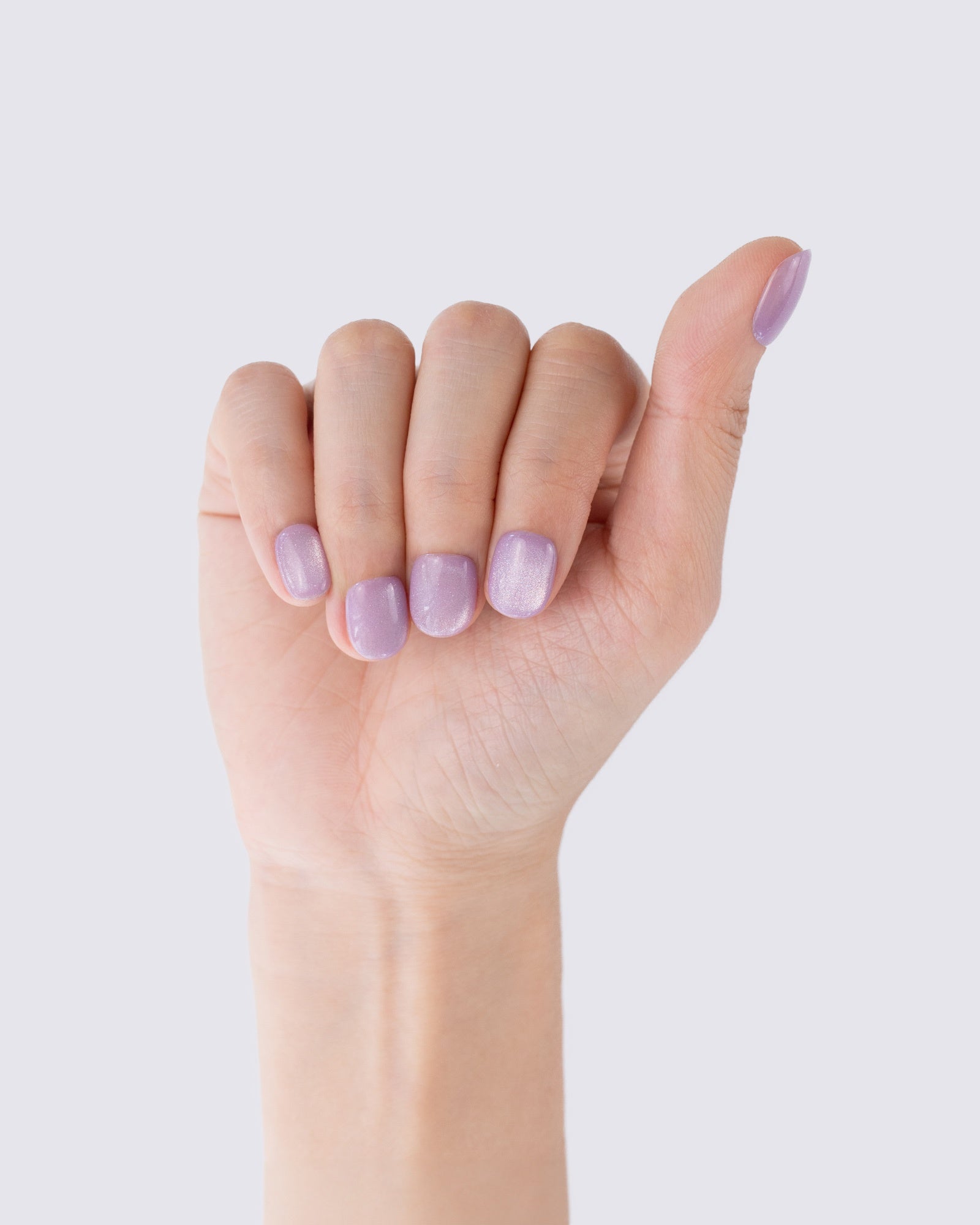 Grape Cat Eye Press Ons