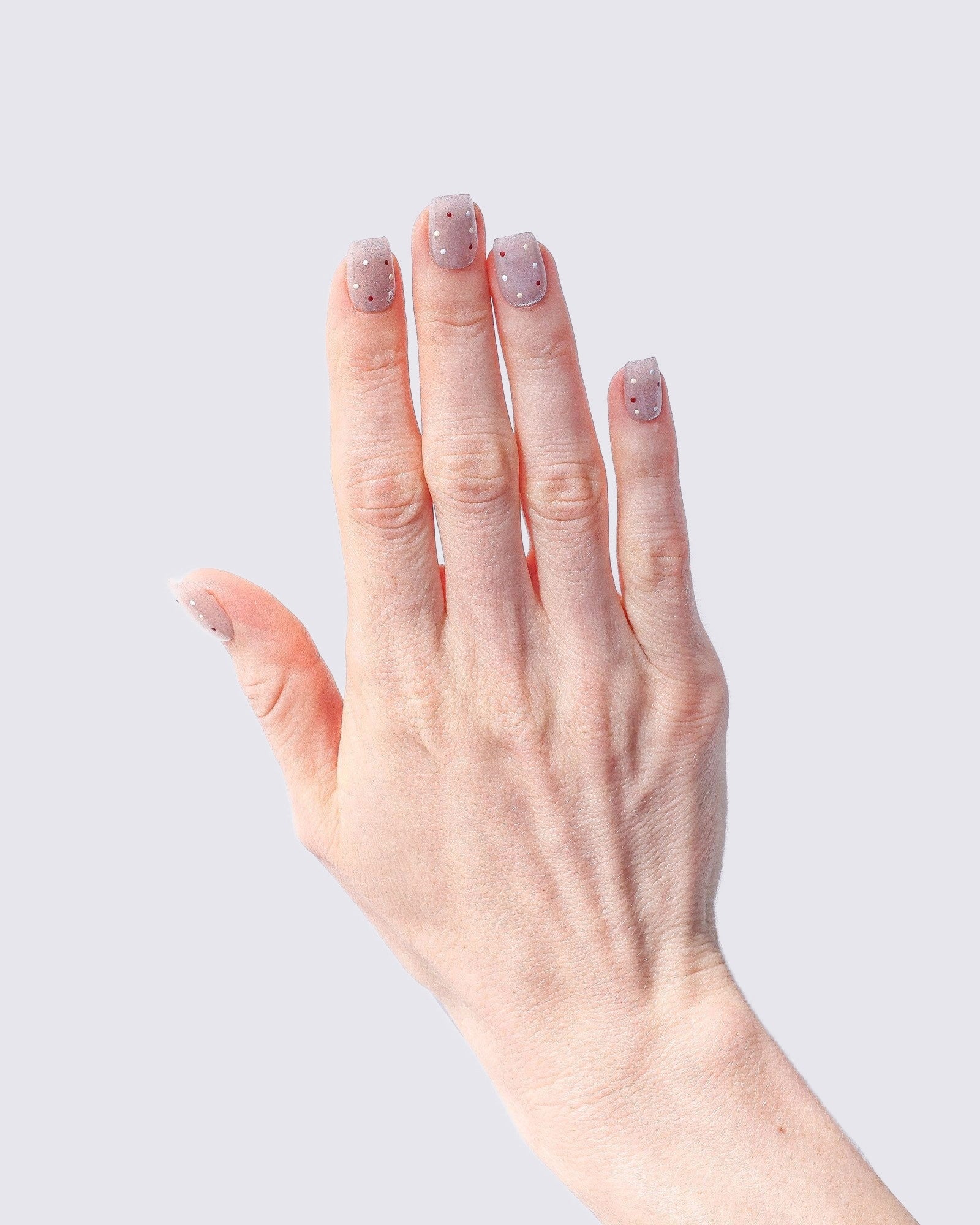 Soft Confetti Cat Eye Press Ons