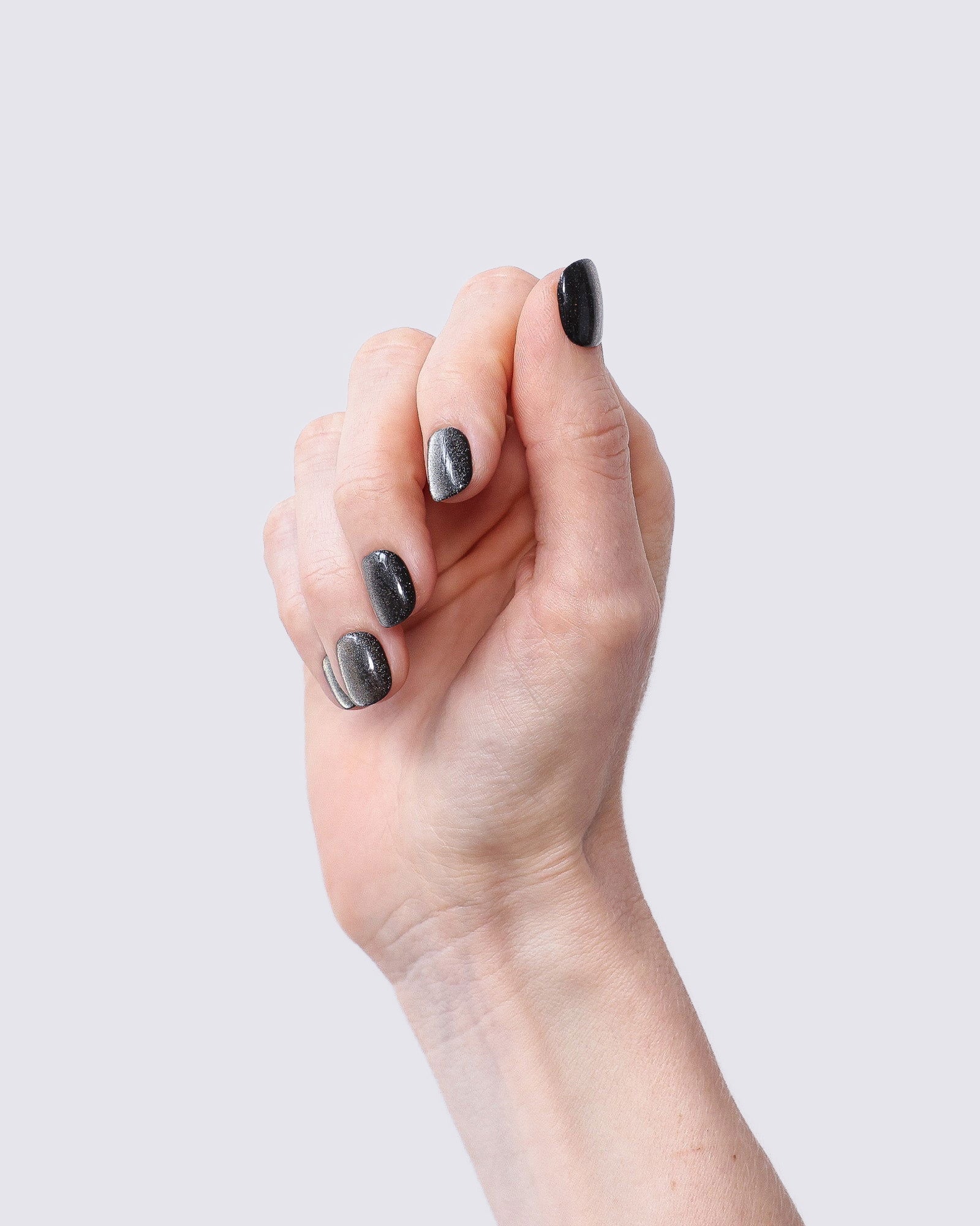 Stardust Glow Cat Eye Press Ons