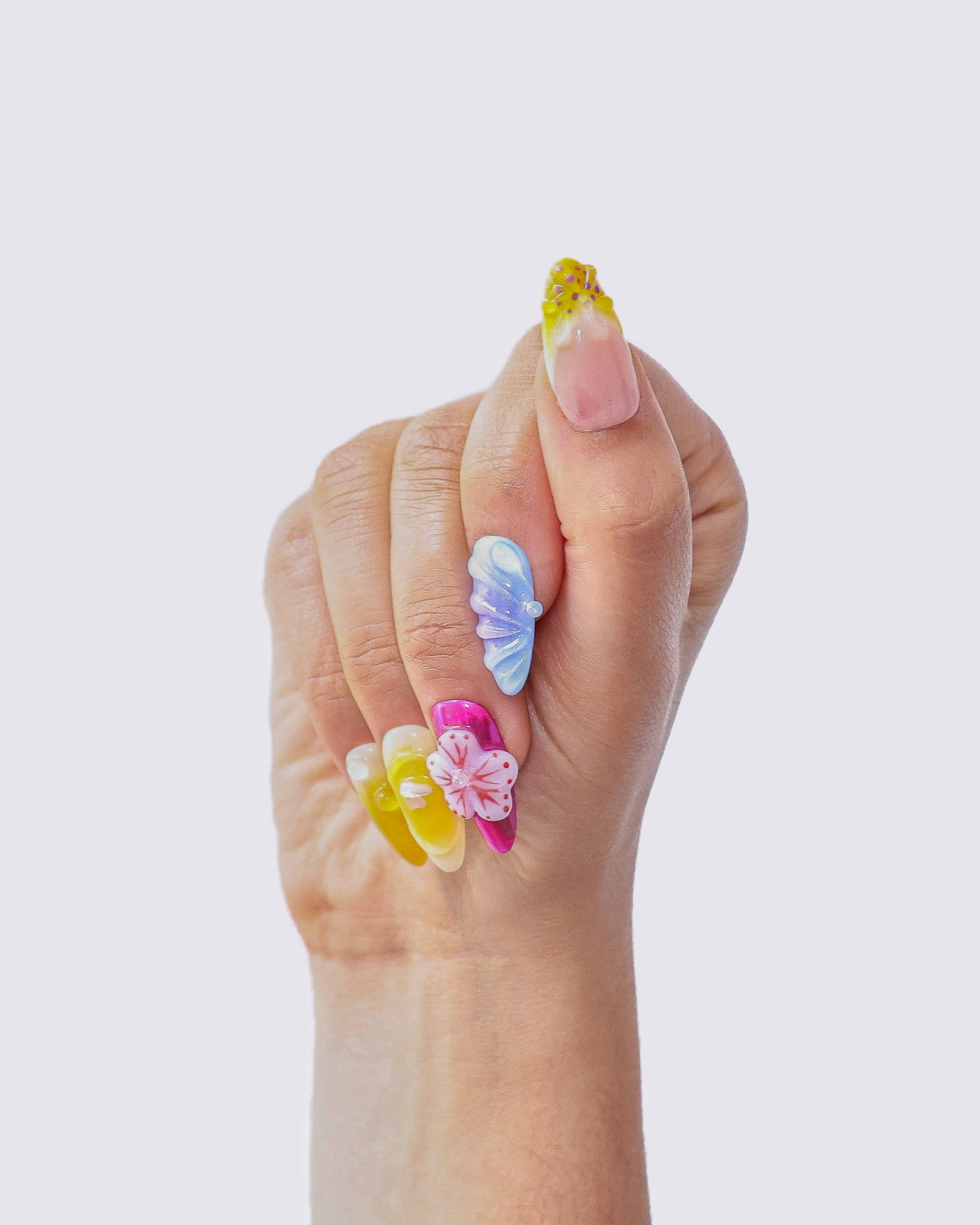 Sunset Hawai 3D Press Ons