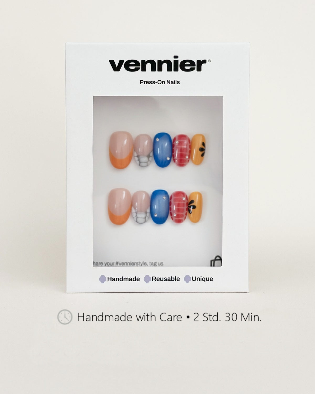 Cabana Palm 3D Press Ons