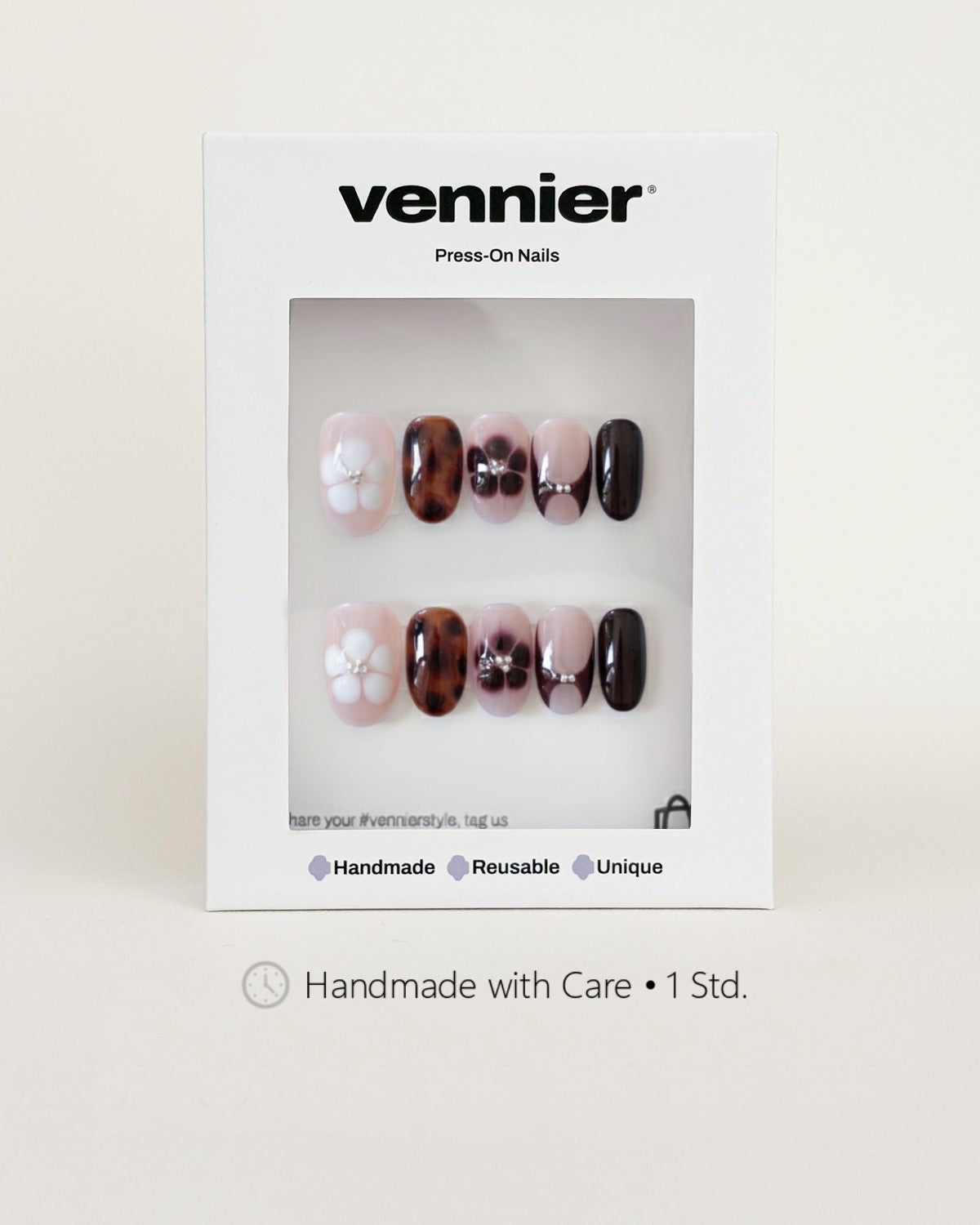 Dotty Garden 3D Press Ons