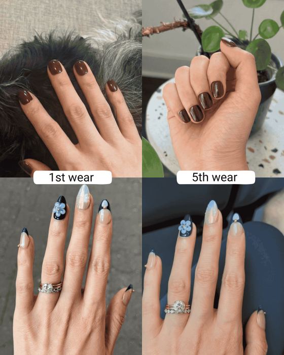 Moonlit Sparkle Press Ons