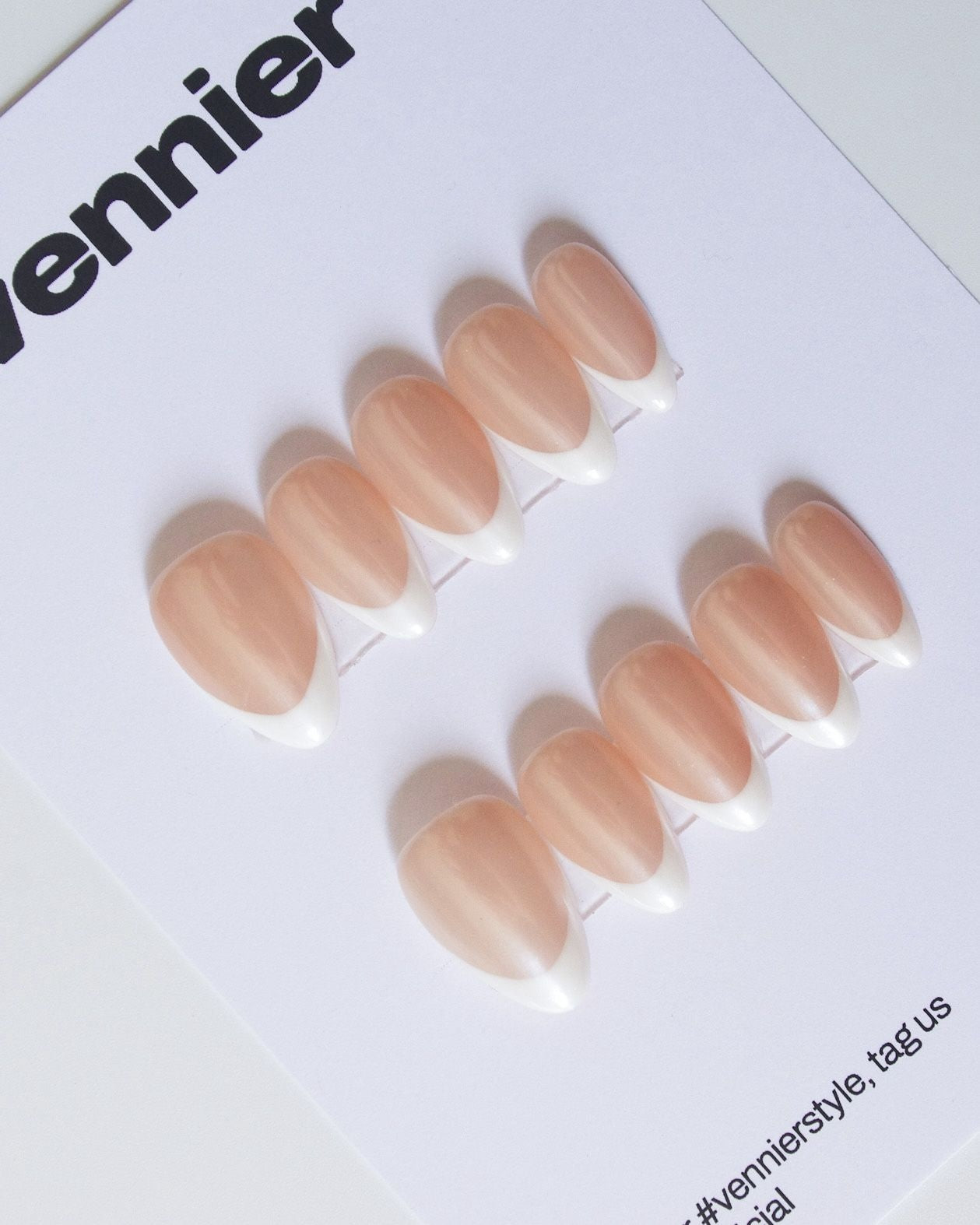 French Light Chrome Press Ons