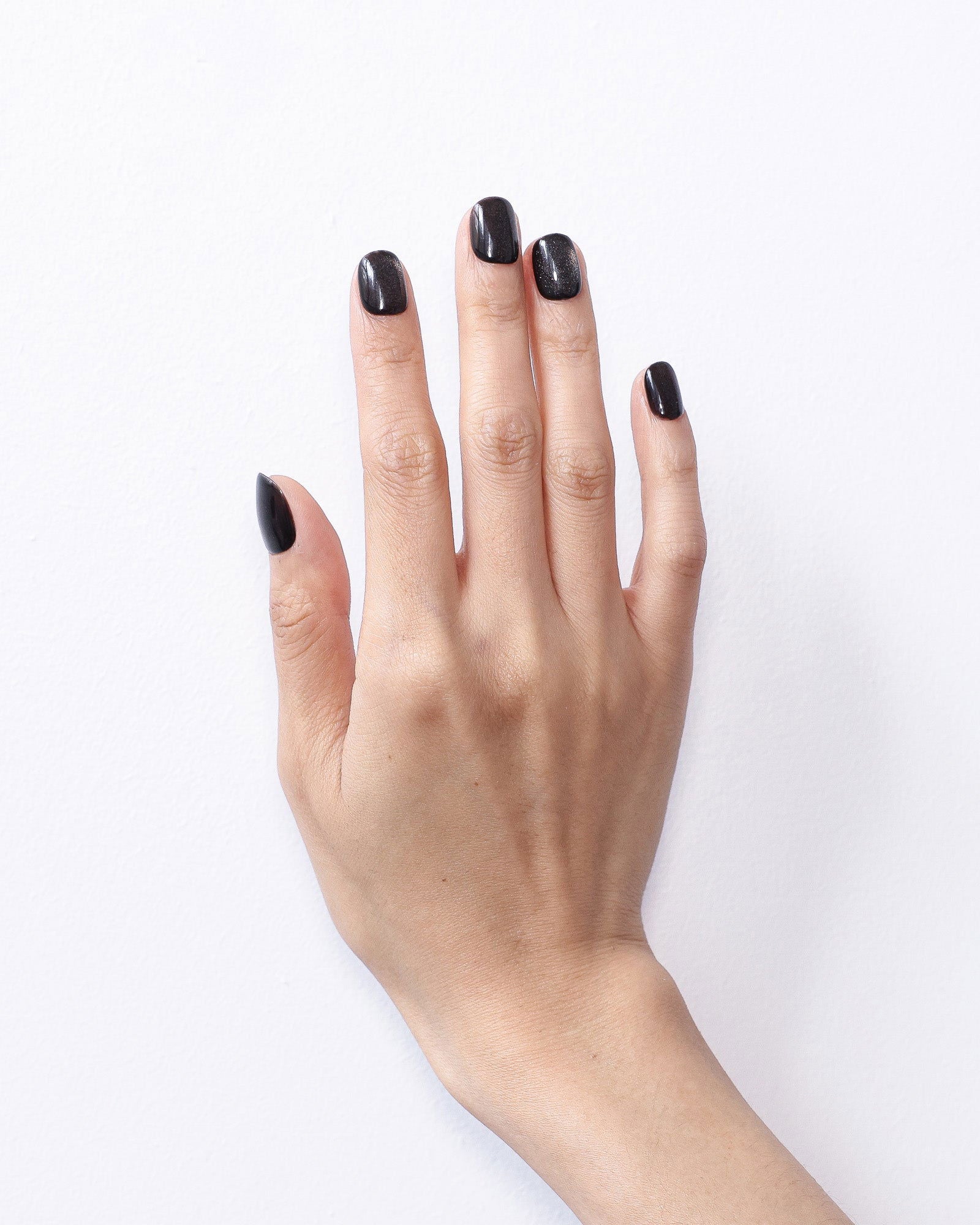 Black Nebula Cat Eye Press On - Vennier - 