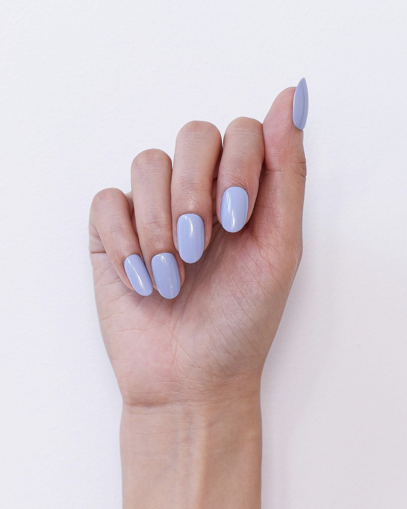Blue Mist Press On Nails