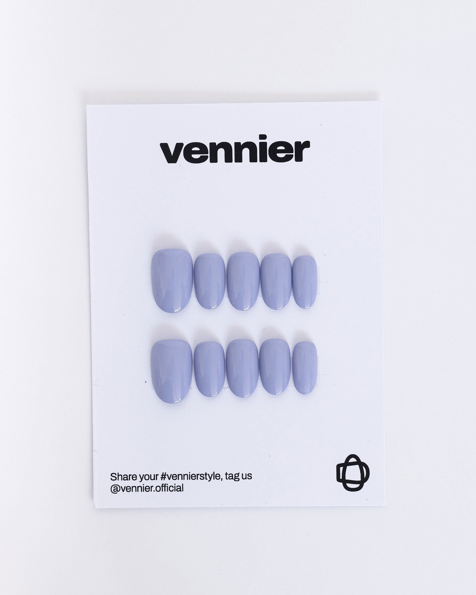 Blue Mist Press On Nails - Vennier - 