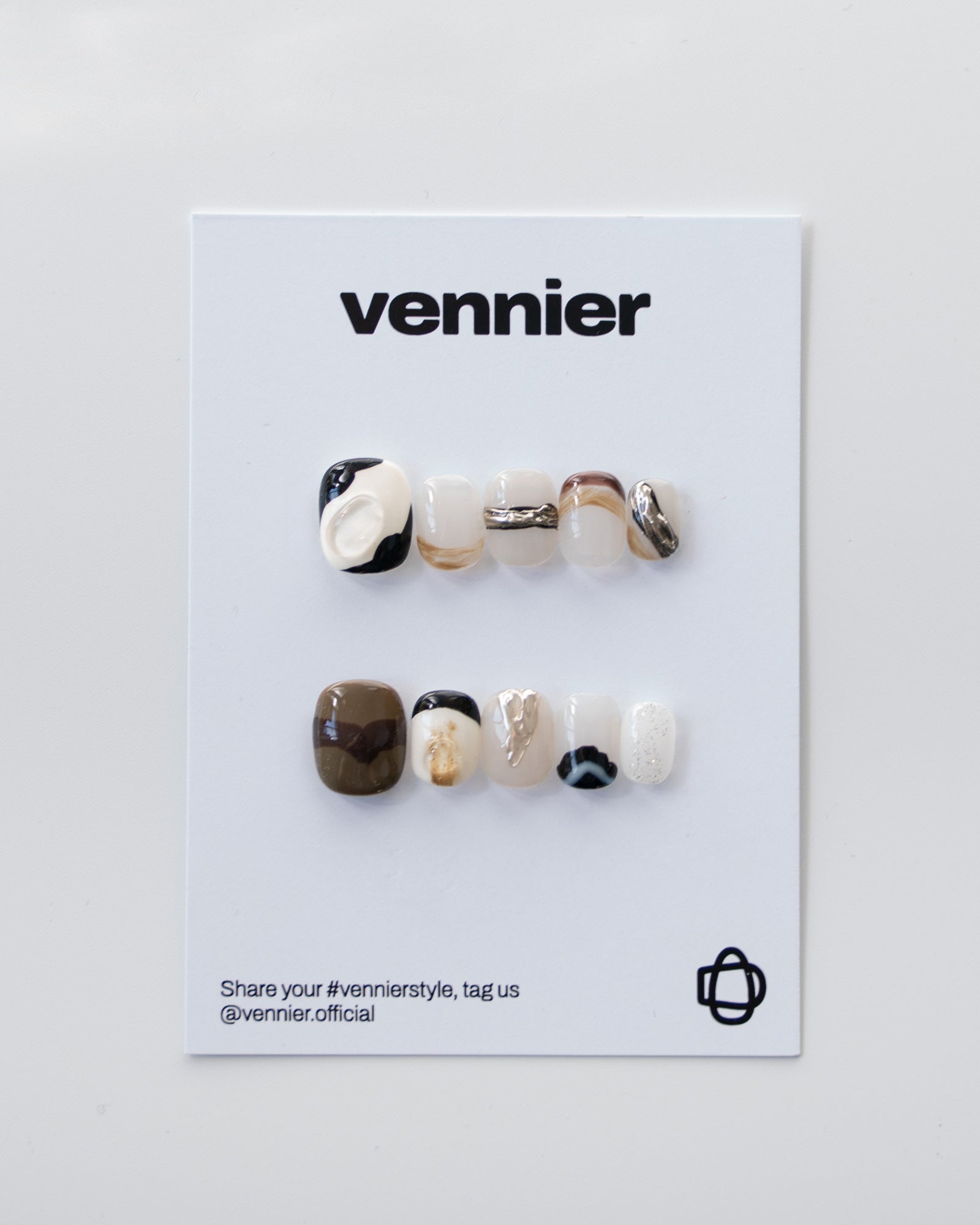 Mineral 3D Press Ons