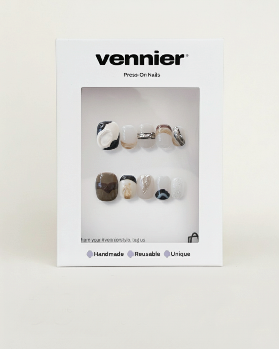 Mineral 3D Press Ons