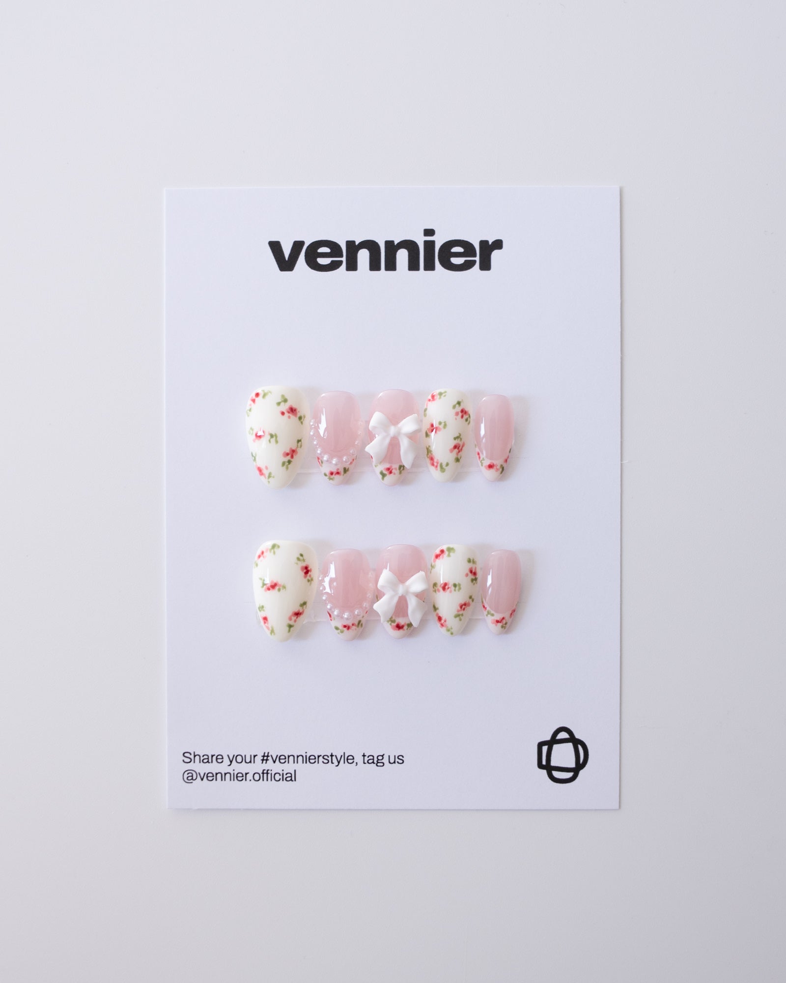 Roseblush 3D Press Ons