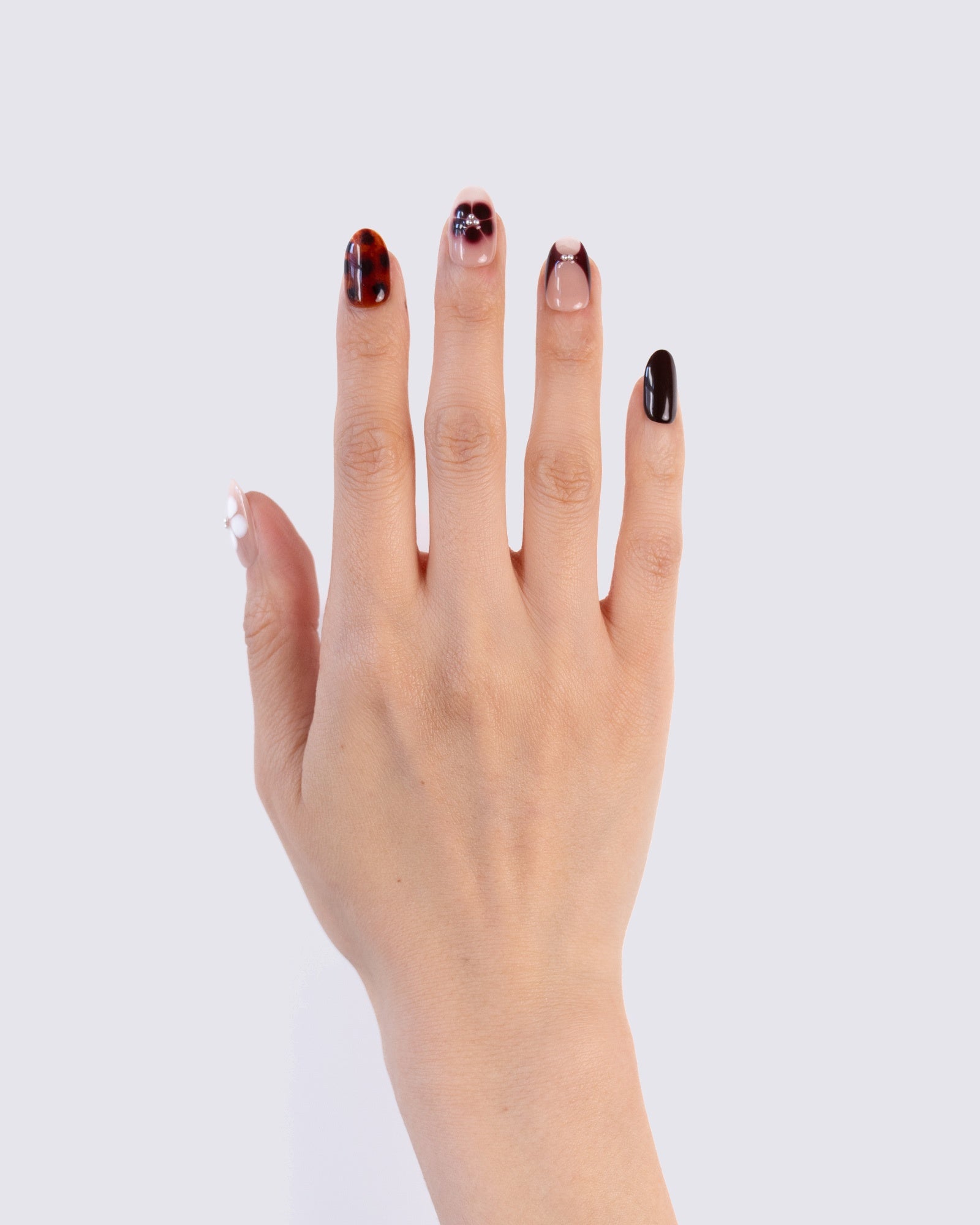 Dotty Garden 3D Press Ons