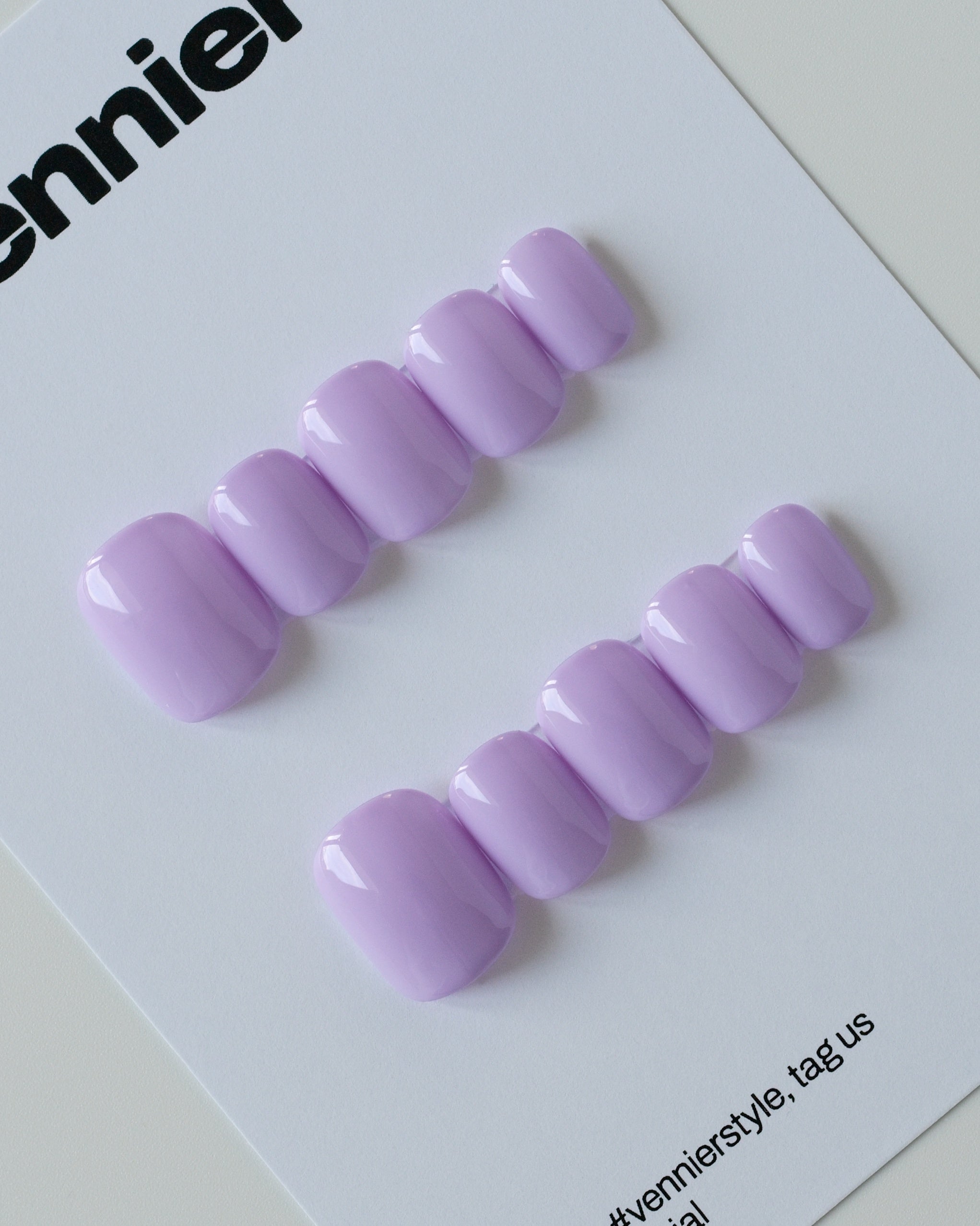 Lavender Milk Press Ons