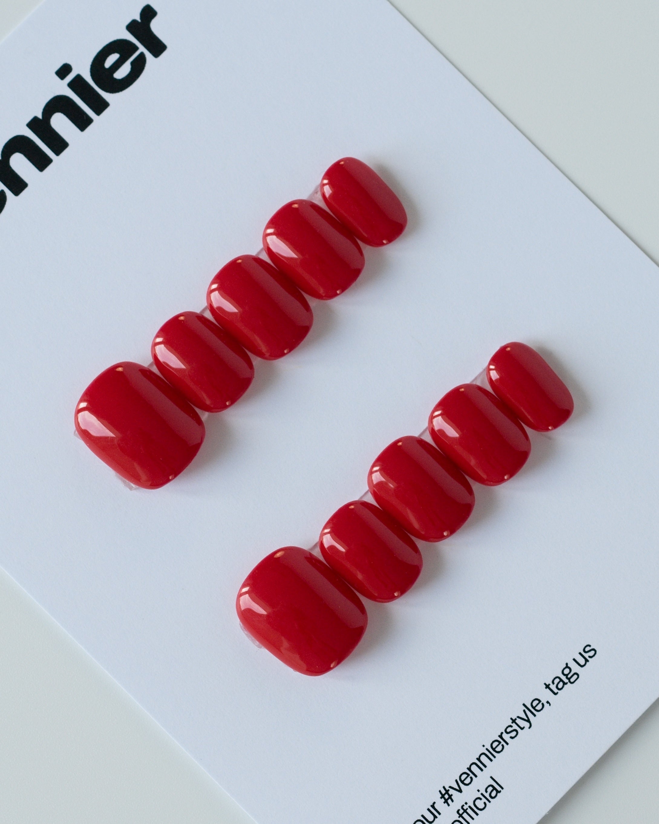 Tomato Red Press Ons