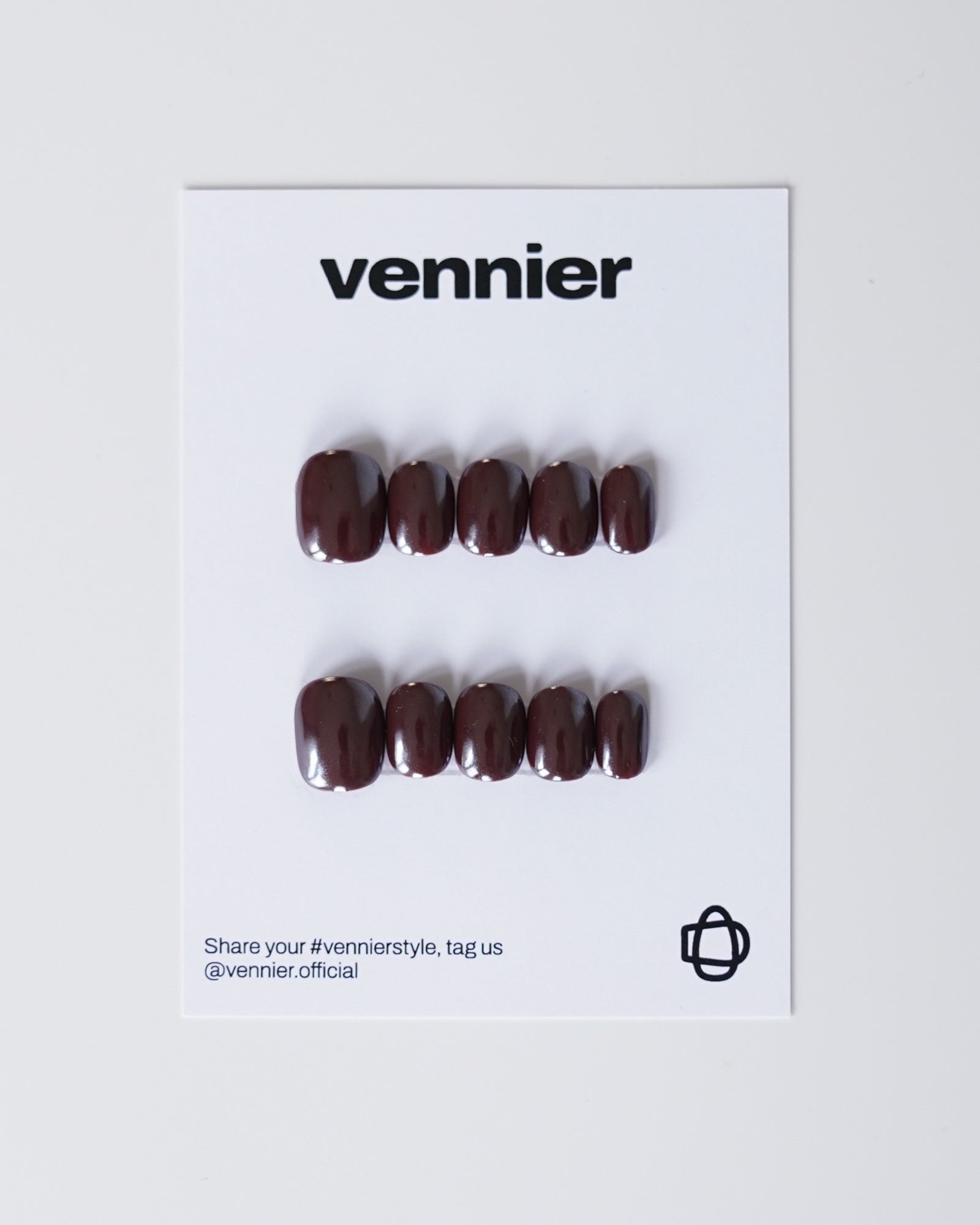 Espresso Chrome Press Ons