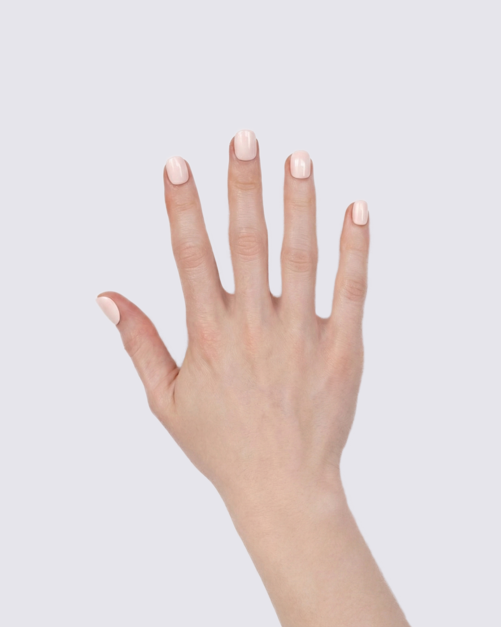 Cream Blush Press Ons