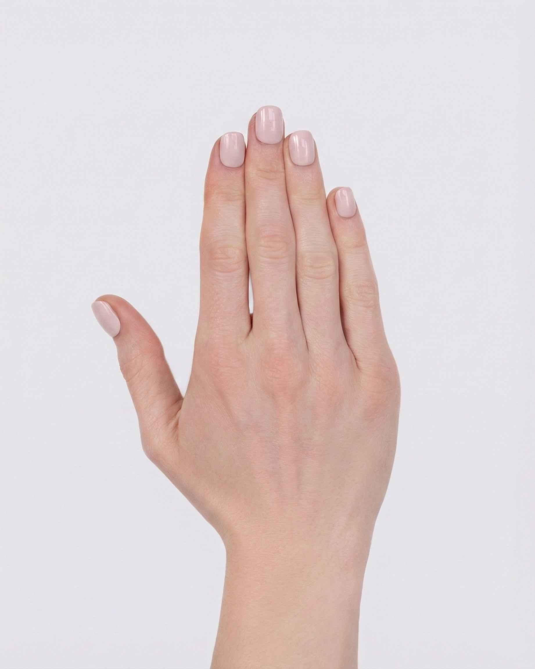 Rose Nude Press Ons