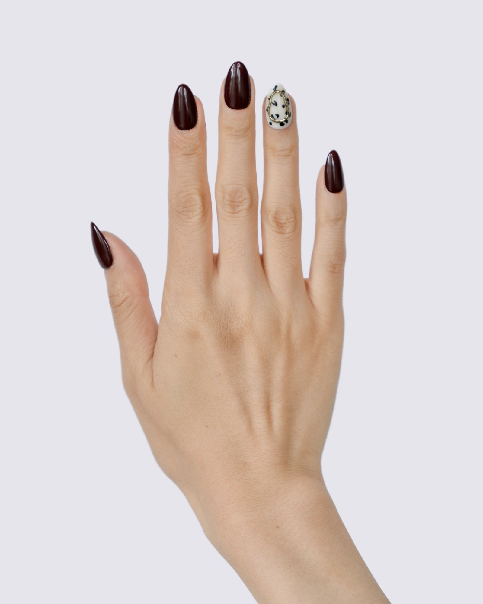 Leopard Brownie Press Ons