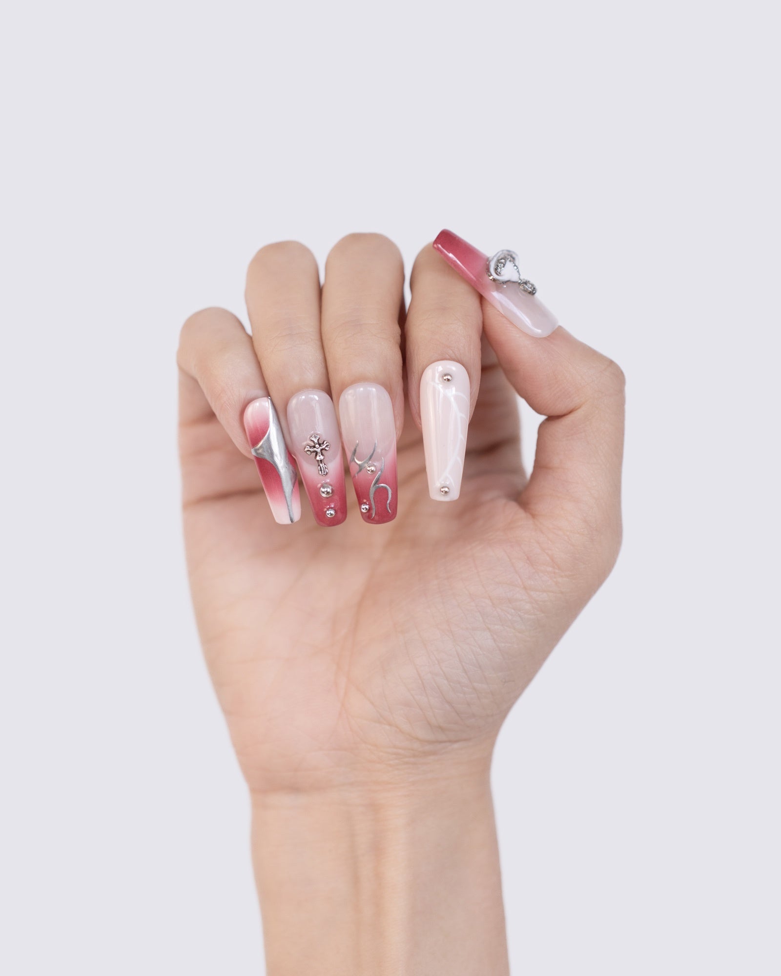 Venus Flame 3D Press Ons