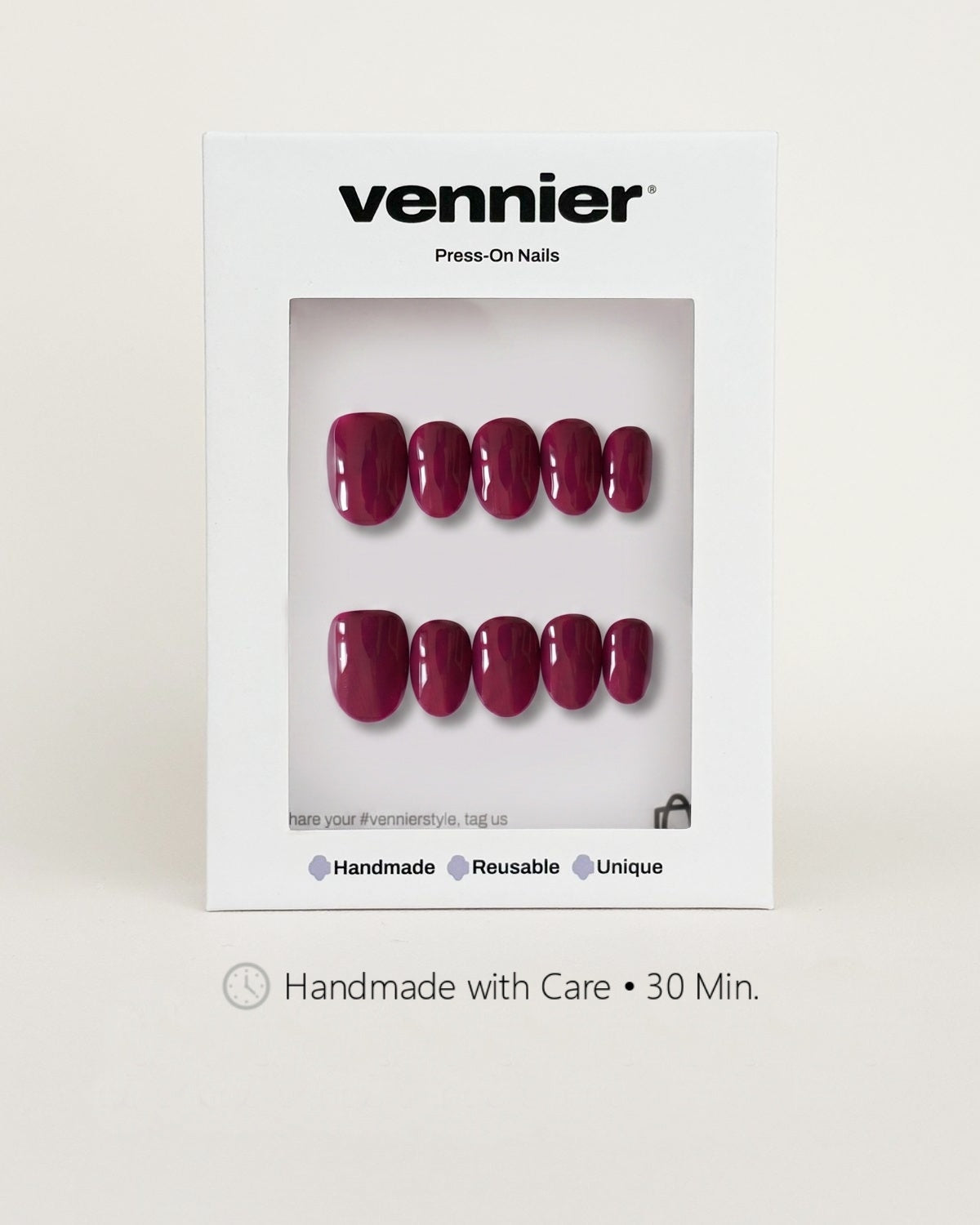 Merlot Wine Press Ons