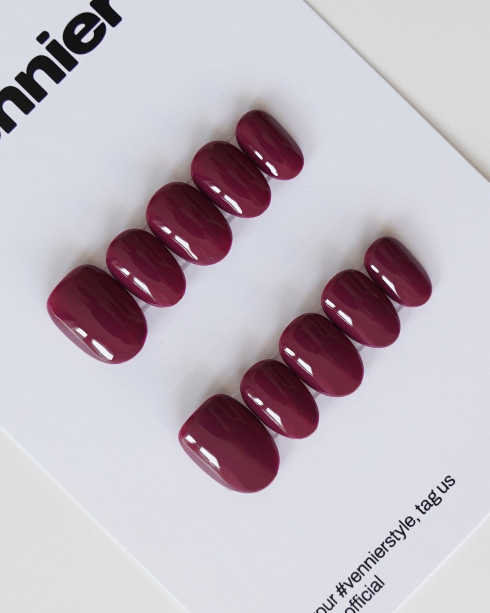 Merlot Wine Press Ons