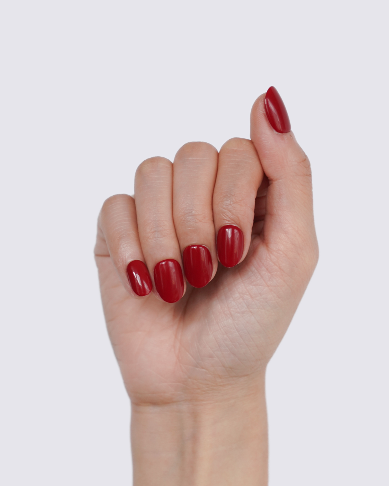 Cherry Red Press Ons