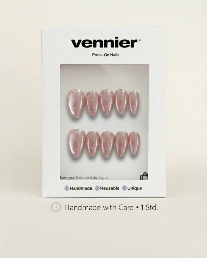 Glazed Polka Press Ons