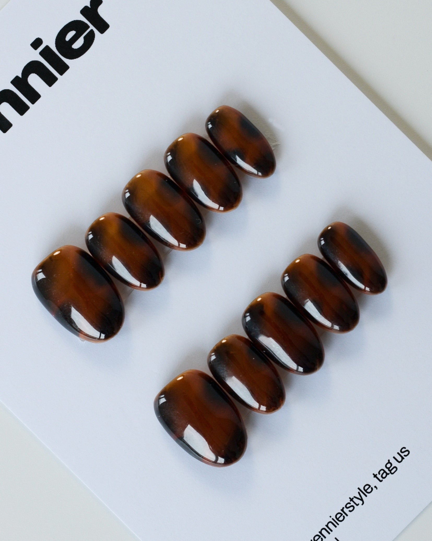 Torto Amber Press Ons