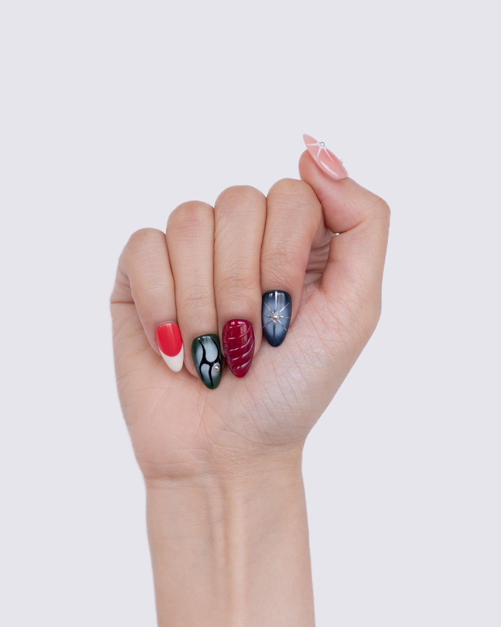 Dream Circuit 3D Press Ons