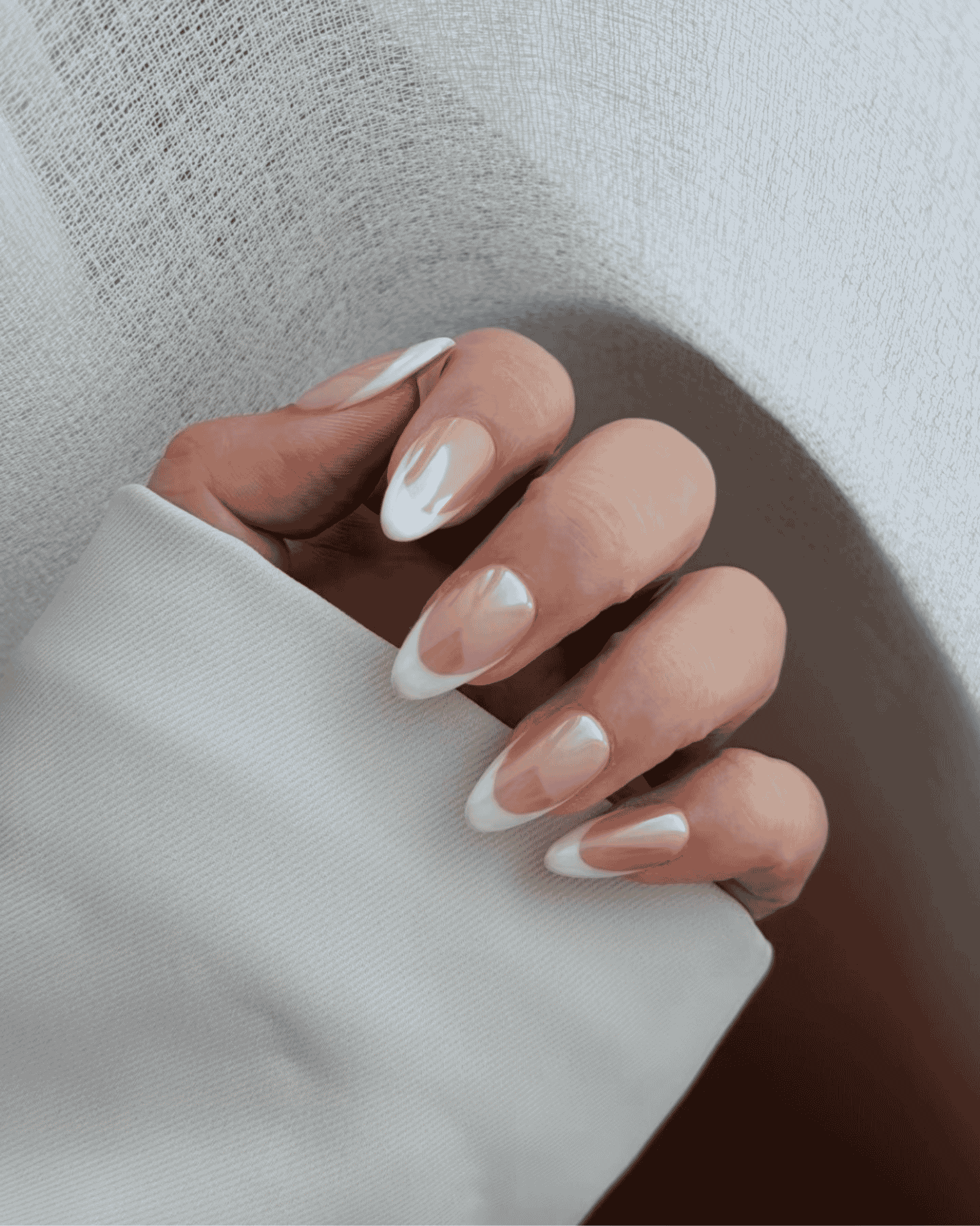 French Light Chrome Press Ons